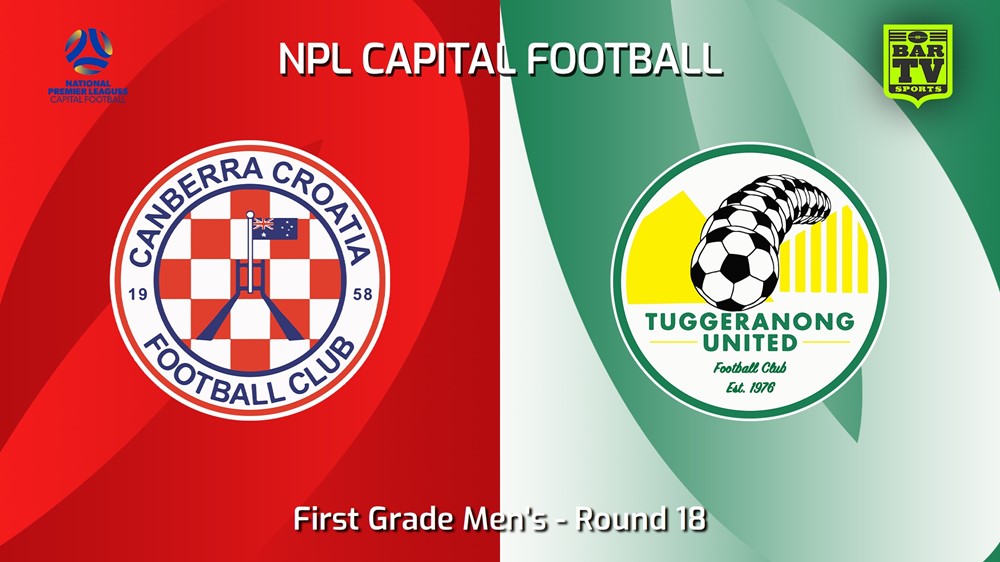 240811-video-Capital NPL Round 18 - Canberra Croatia FC v Tuggeranong United Slate Image