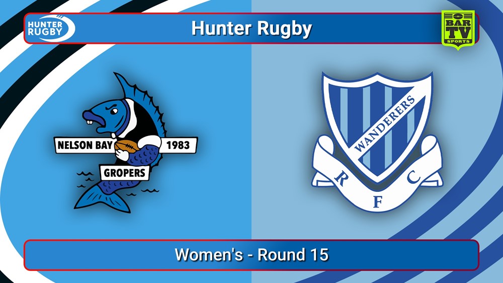 250816-video-Hunter Rugby Round 15 - Women's - Nelson Bay Gropers v Wanderers Slate Image