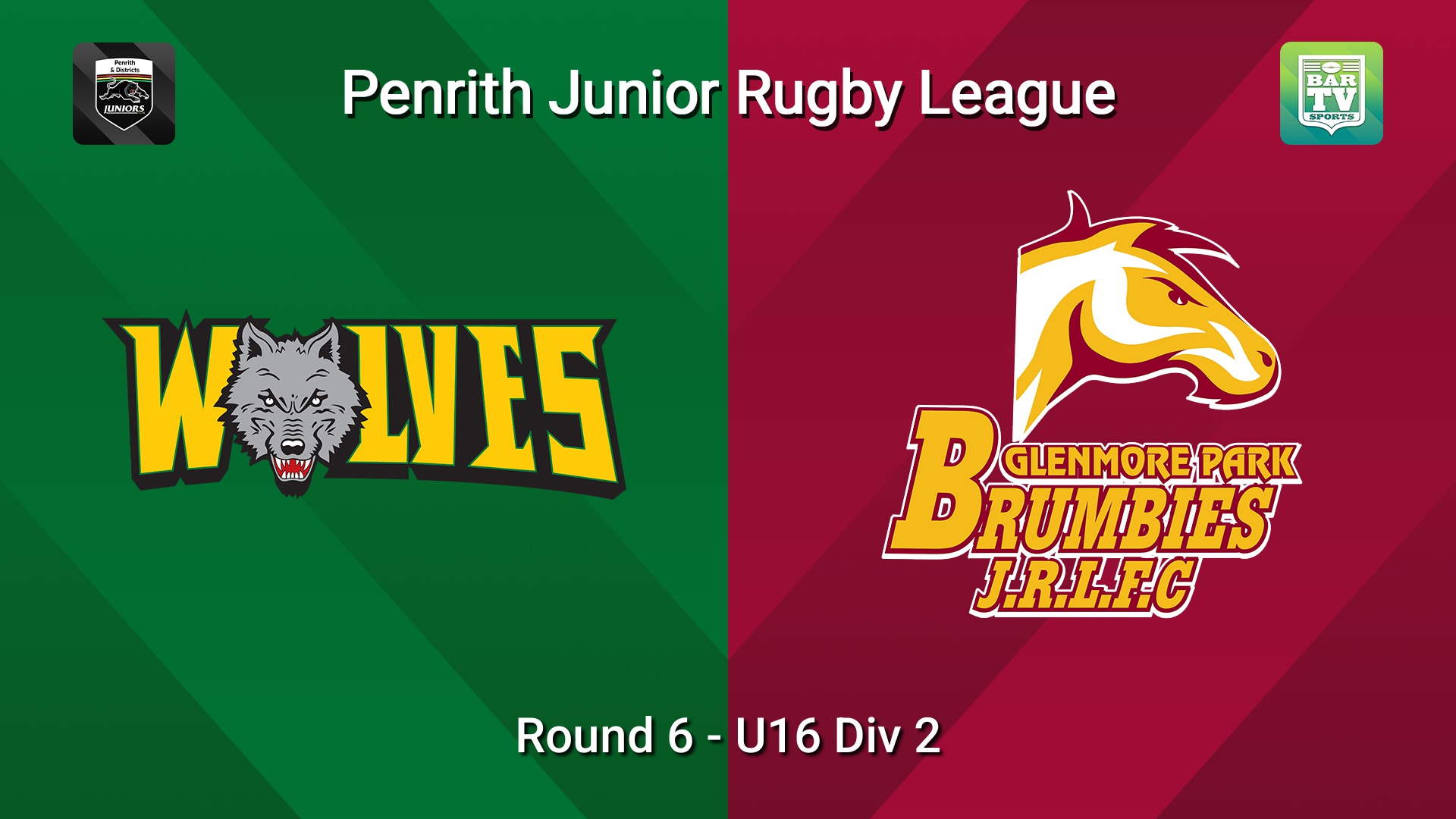 260530-video-Penrith & District Junior Rugby League Round 6 - U16 Div 2 - Windsor Wolves v Glenmore Park Slate Image