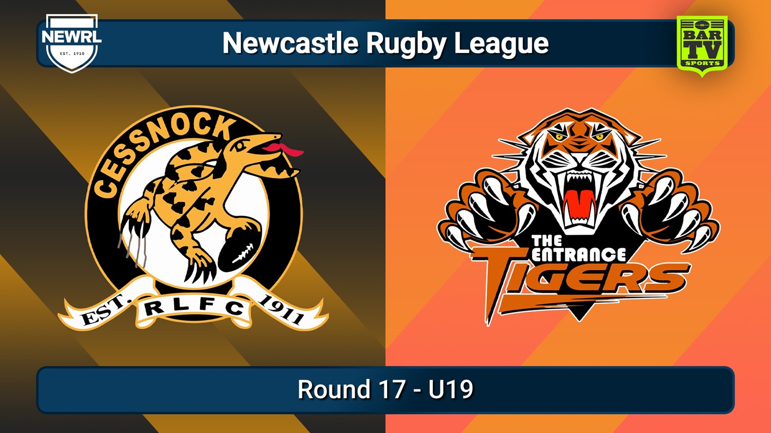250816-video-Newcastle RL Round 17 - U19 - Cessnock Goannas v The Entrance Tigers Slate Image