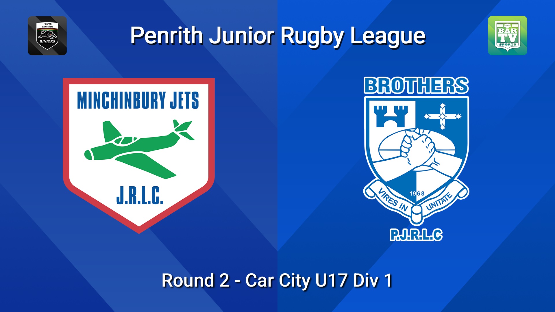 260502-video-Penrith & District Junior Rugby League Round 2 - Car City U17 Div 1 - Minchinbury v Brothers Slate Image