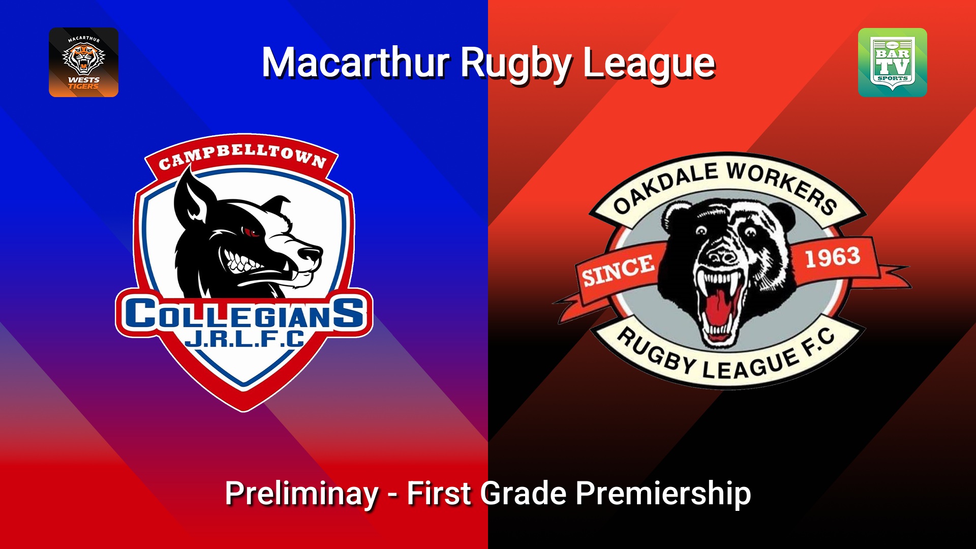 260913-video-Macarthur RL Preliminay - First Grade Premiership - Campbelltown Collegians v Oakdale Workers Bears Slate Image