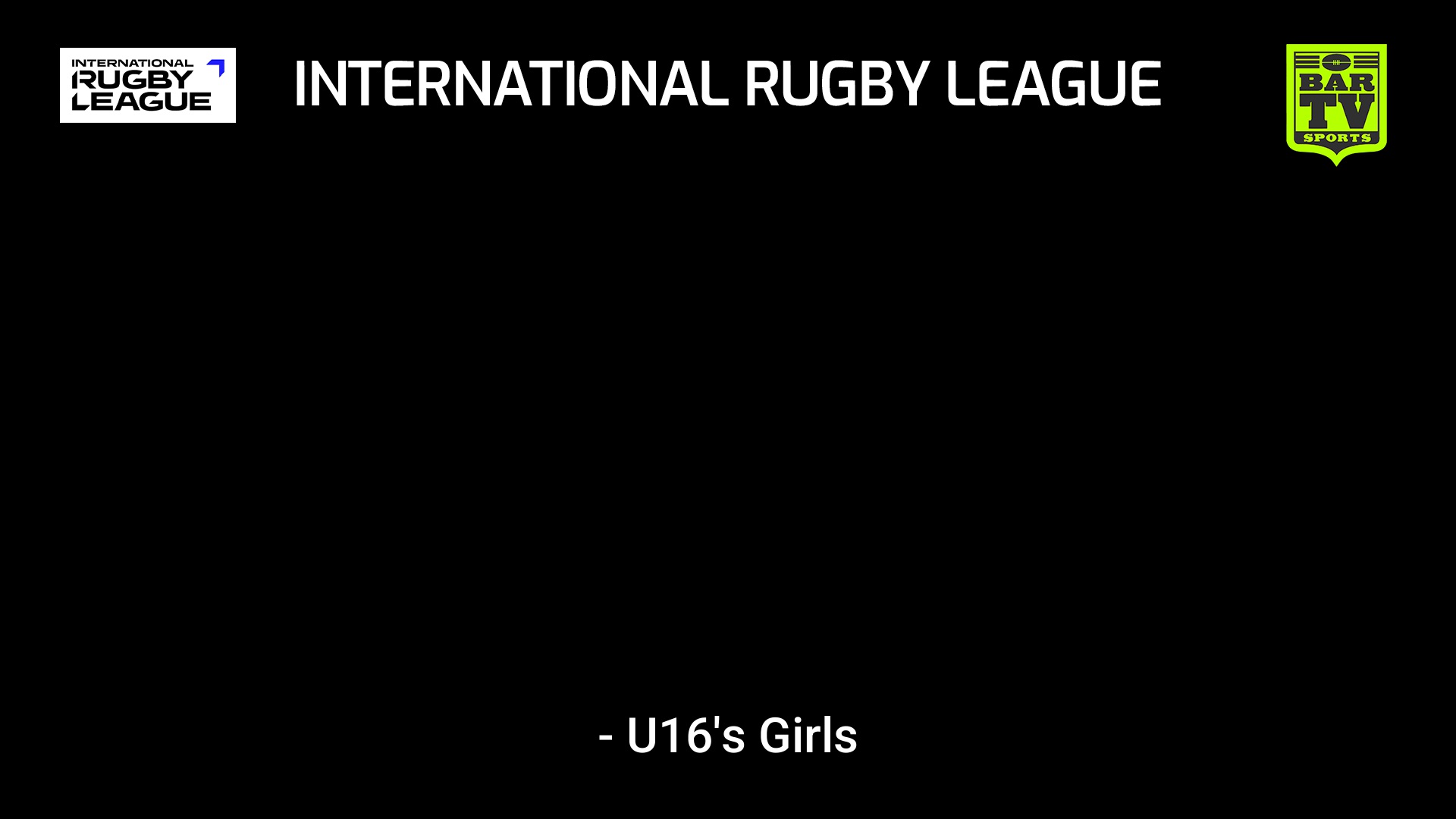 260927-video-International RL U16's Girls - Samoa Rugby League v Lebanese Cedars Slate Image