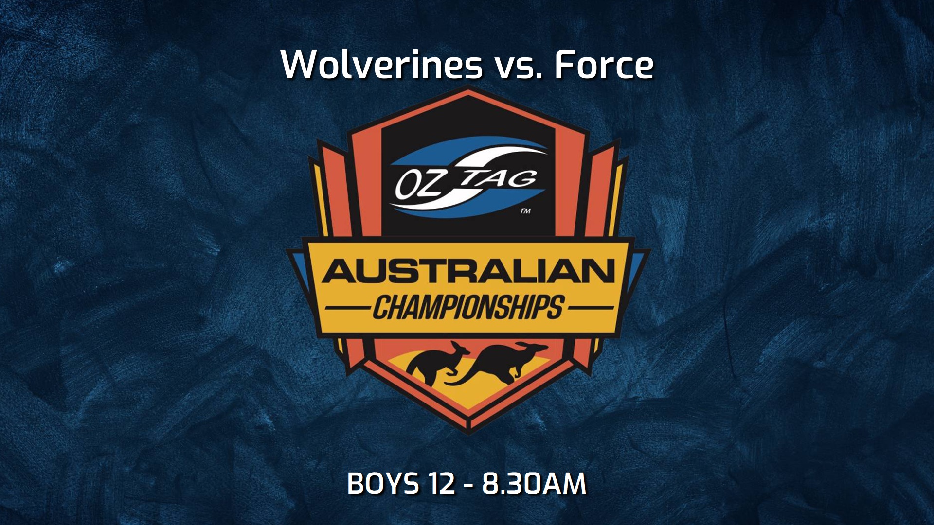 241020-video-Australian Championships - Juniors Quarter Final - BOYS 12 - South West Sydney Wolverines v Central Coast Force Slate Image