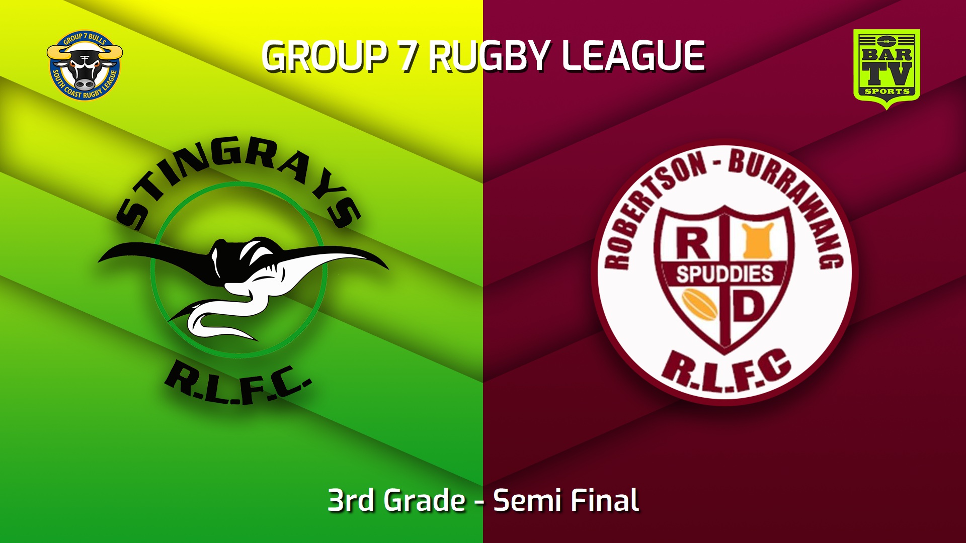 230903-South Coast Semi Final - 3rd Grade - Stingrays of Shellharbour v Robertson Spuddies Slate Image
