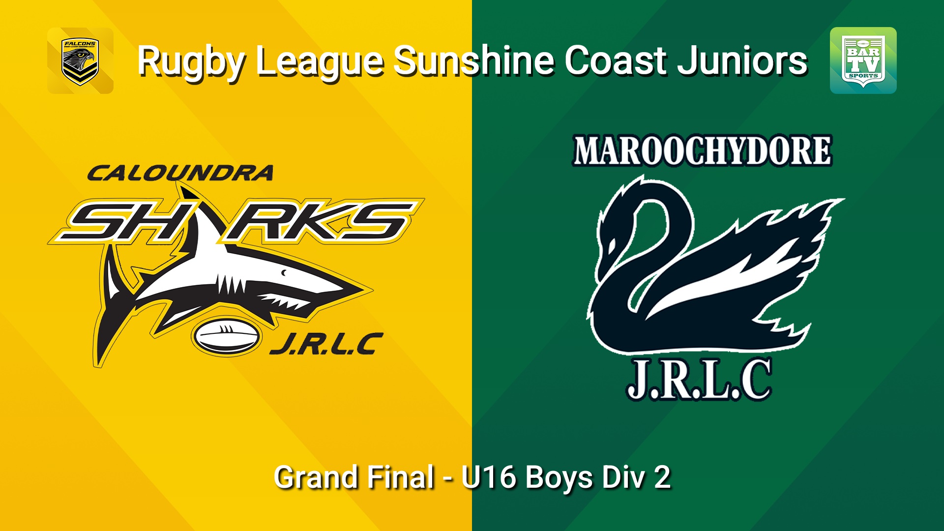 260905-video-Sunshine Coast Junior Rugby League Grand Final - U16 Boys Div 2 - Caloundra Sharks JRL v Maroochydore Swans JRL Slate Image