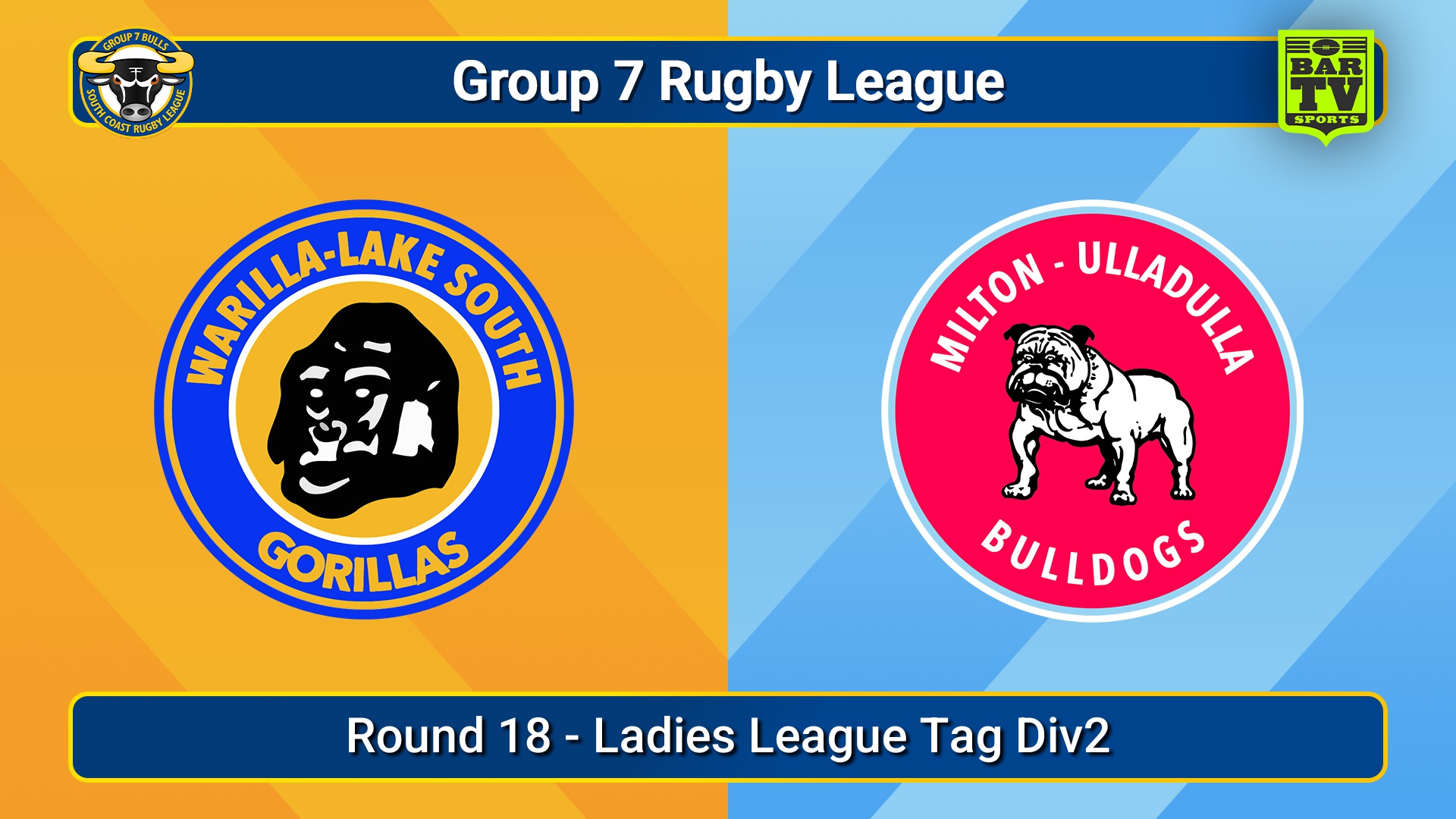 250830-video-South Coast Round 18 - Ladies League Tag Div2 - Warilla-Lake South v Milton-Ulladulla Bulldogs Slate Image