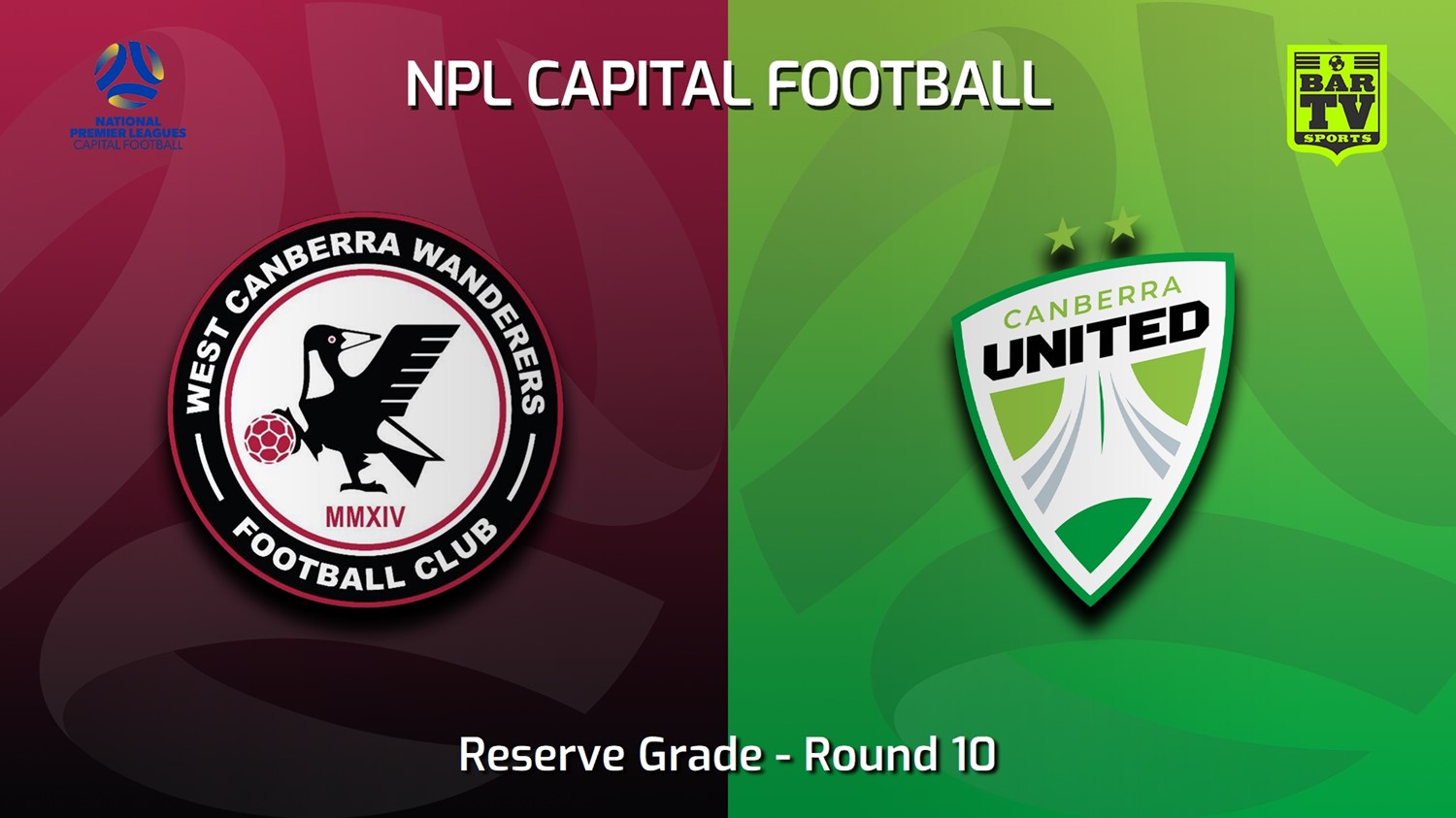 230611-NPL Women - Reserve Grade - Capital Football Round 10 - West Canberra Wanderers FC (women) v Canberra United Academy Slate Image