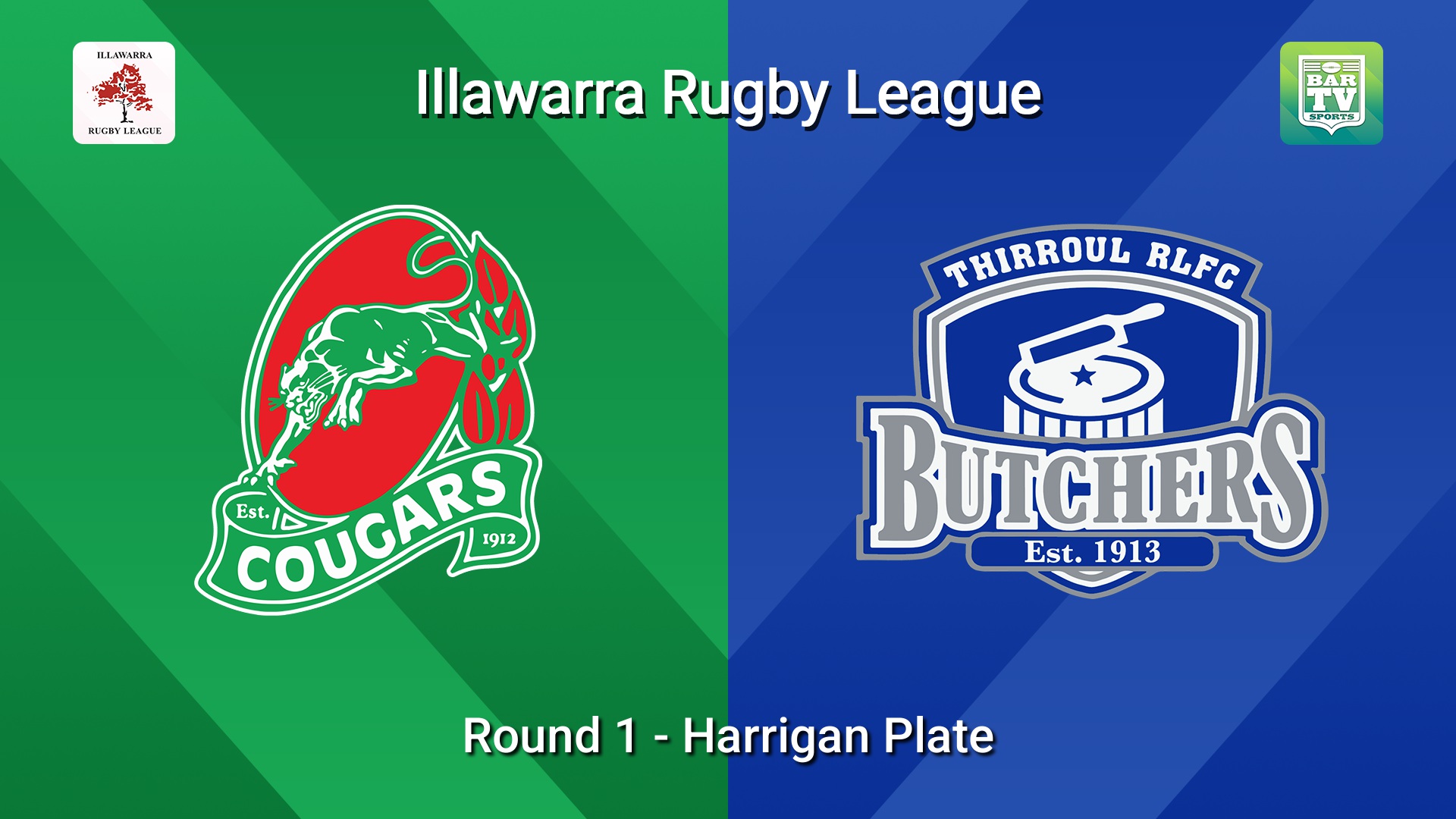 260502-video-Illawarra Round 1 - Harrigan Plate - Corrimal Cougars v Thirroul Butchers Slate Image