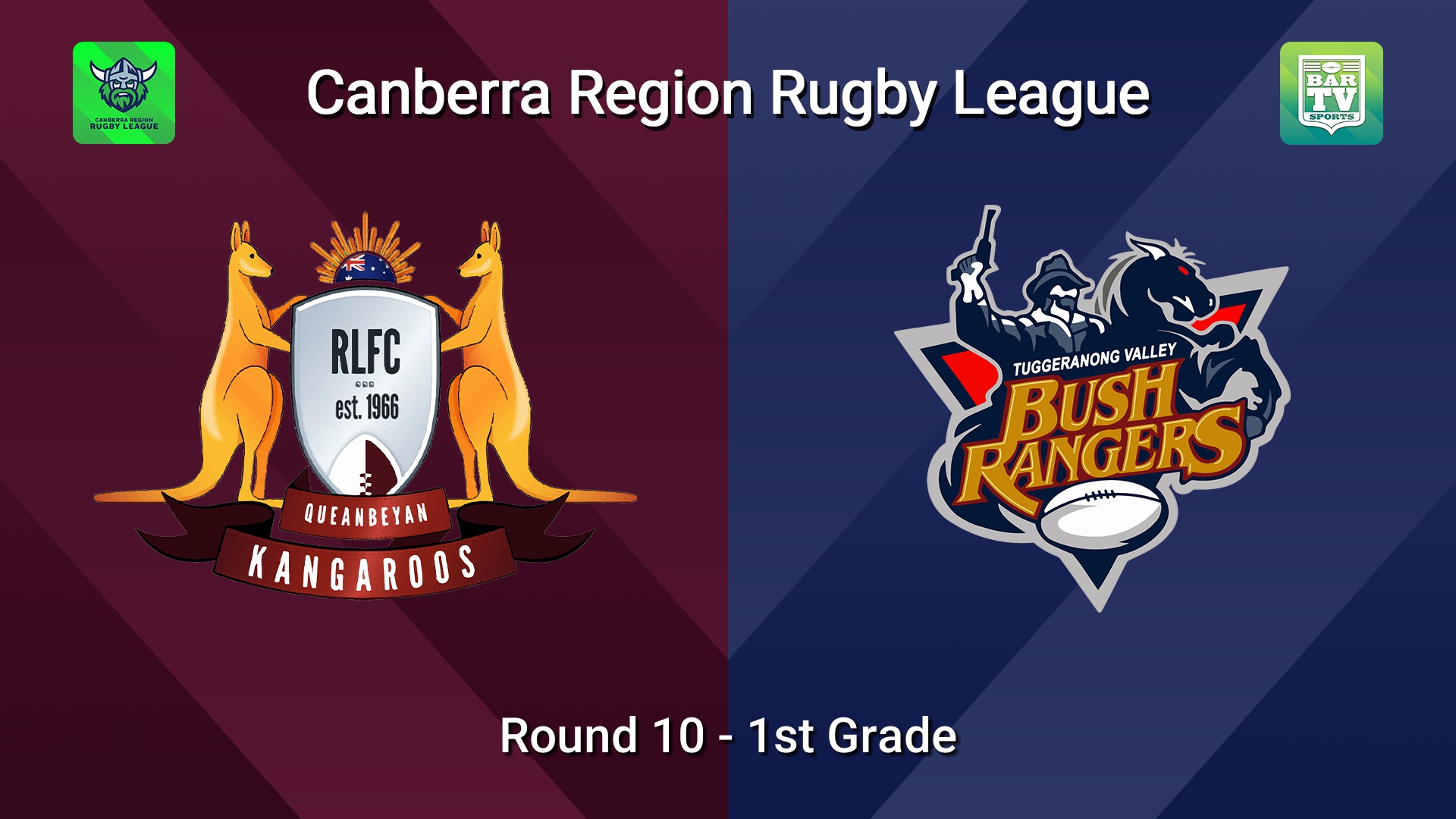 260627-video-Canberra Round 10 - 1st Grade - Queanbeyan Kangaroos v Tuggeranong Bushrangers Slate Image