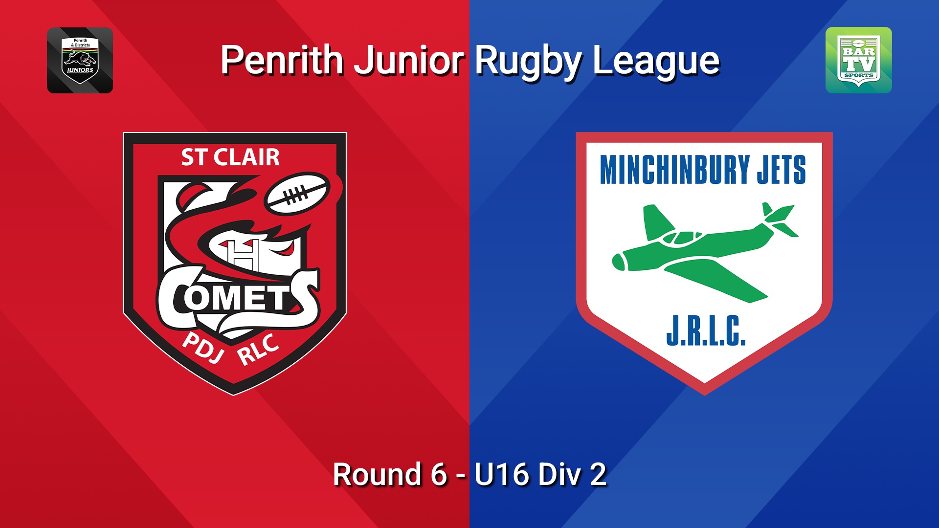 260530-video-Penrith & District Junior Rugby League Round 6 - U16 Div 2 - St Clair v Minchinbury Slate Image