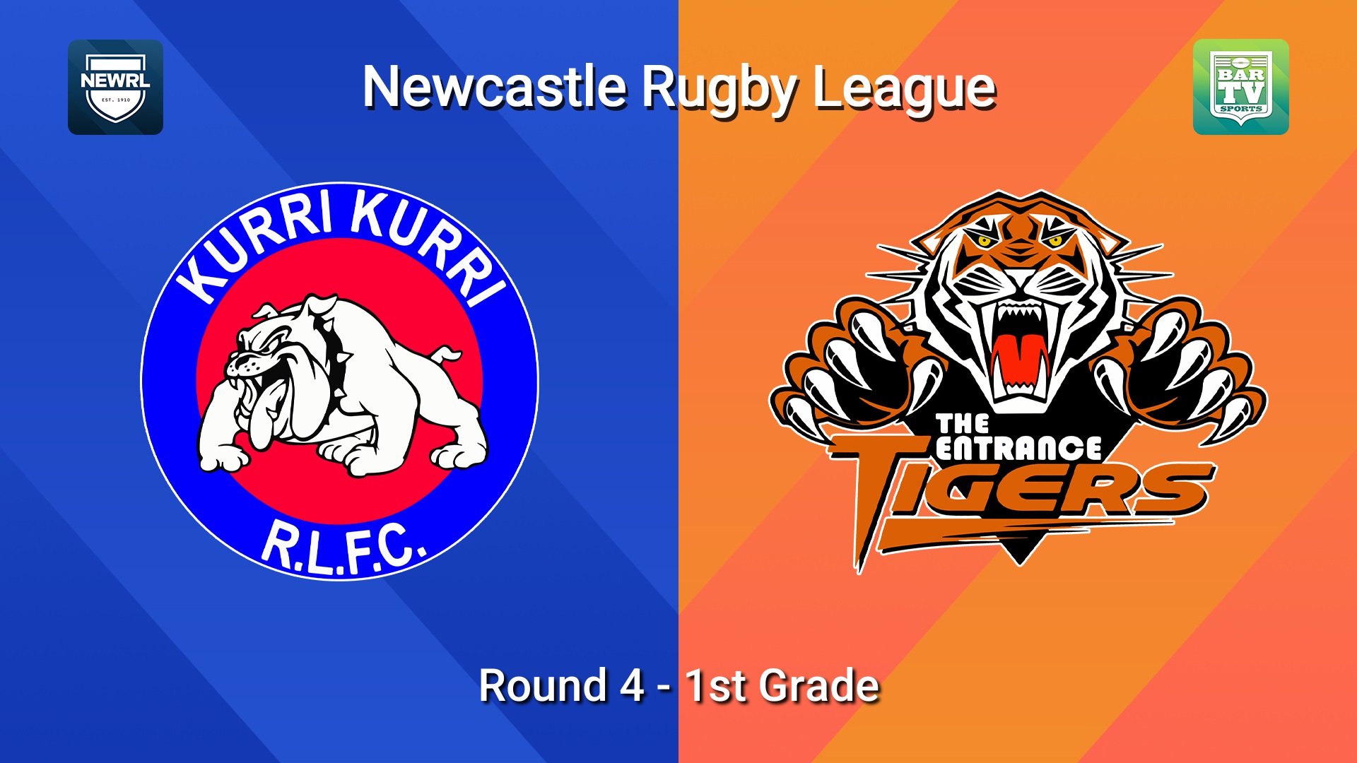 260502-video-Newcastle RL Round 4 - 1st Grade - Kurri Kurri Bulldogs v The Entrance Tigers Slate Image