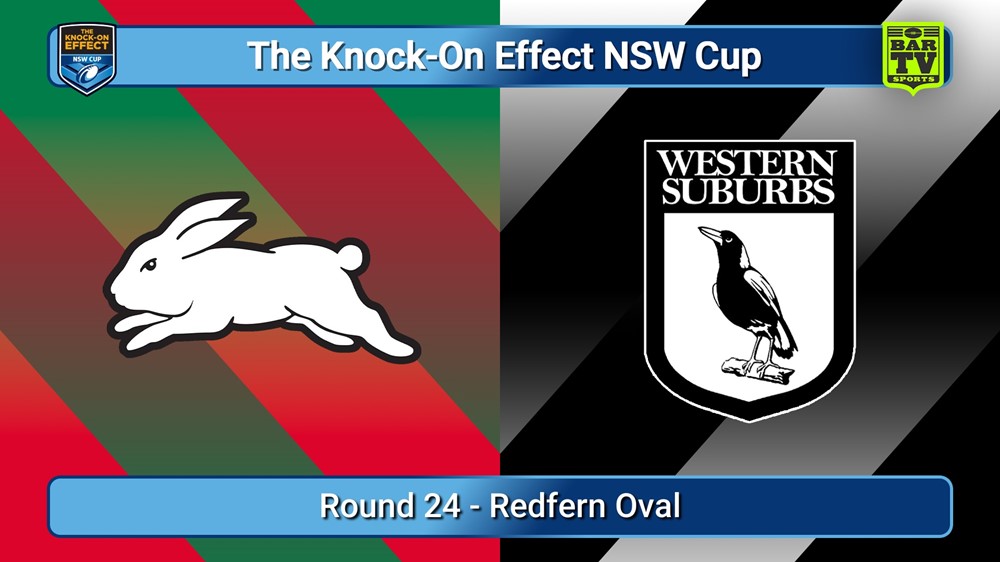 250816-video-The Knock-On Effect NSW Cup Round 24 - South Sydney Rabbitohs v Western Suburbs Magpies Slate Image