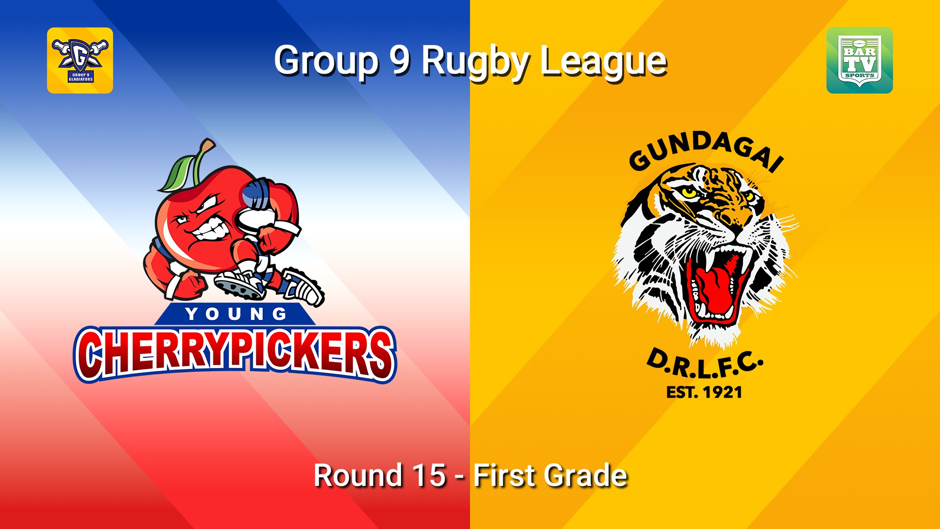 260815-video-Group 9 RL Round 15 - First Grade - Young Cherrypickers v Gundagai Tigers Slate Image