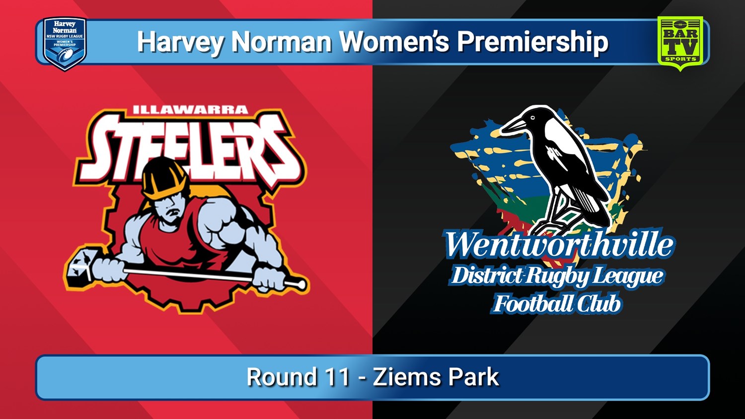 250913-video-Harvey Norman NSW Women's Premiership Round 11 - Illawarra Steelers v Wentworthville Magpies  Slate Image