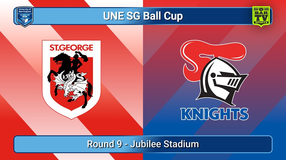 250405-video-UNE SG Ball Cup Round 9 - St George Dragons v Newcastle Knights Slate Image