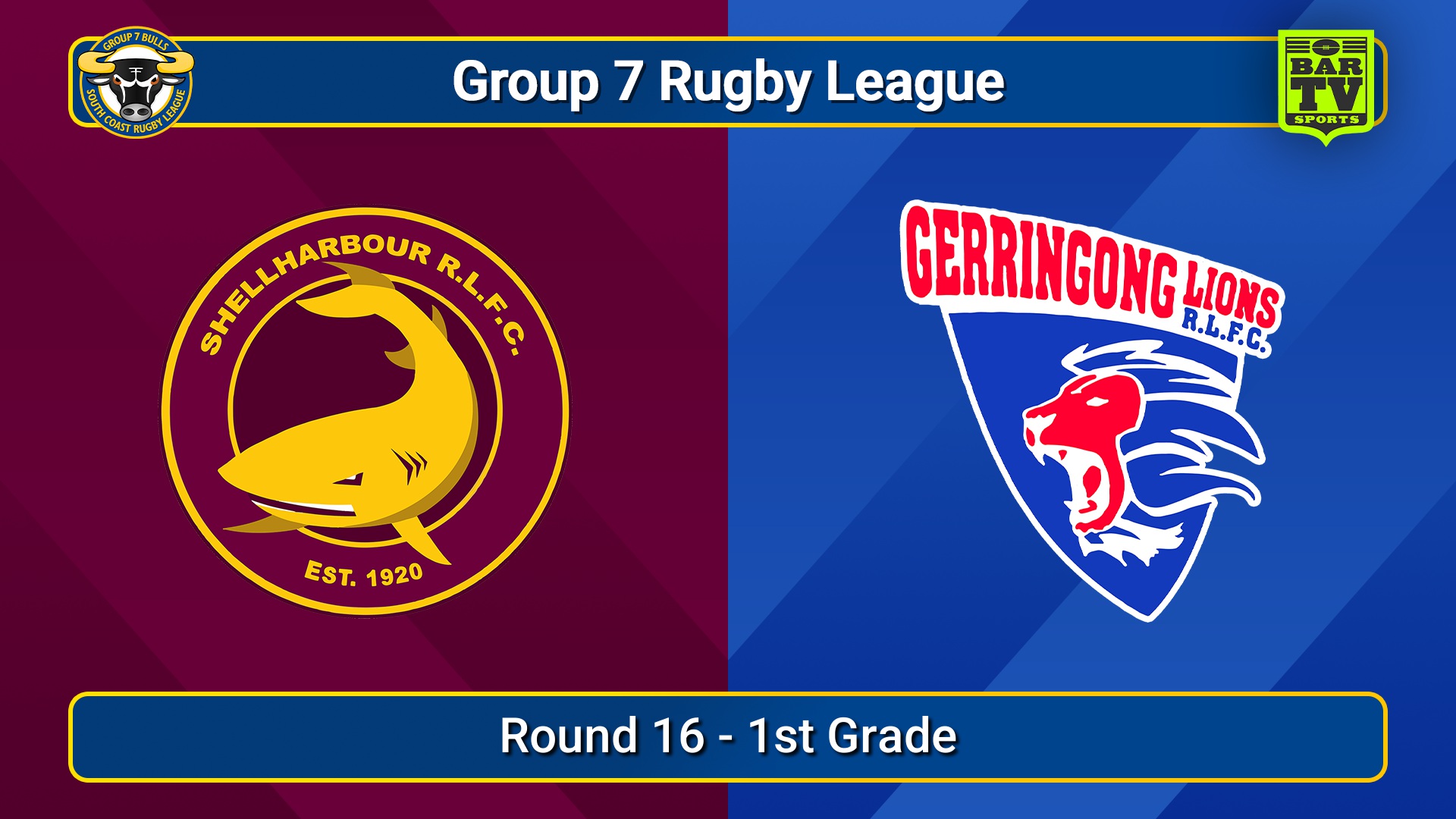 250817-video-South Coast Round 16 - 1st Grade - Shellharbour Sharks v Gerringong Slate Image