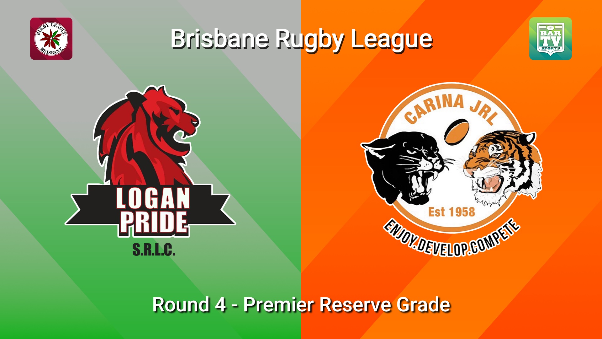 260411-video-BRL Round 4 - Premier Reserve Grade - Logan Pride v Carina Juniors Slate Image