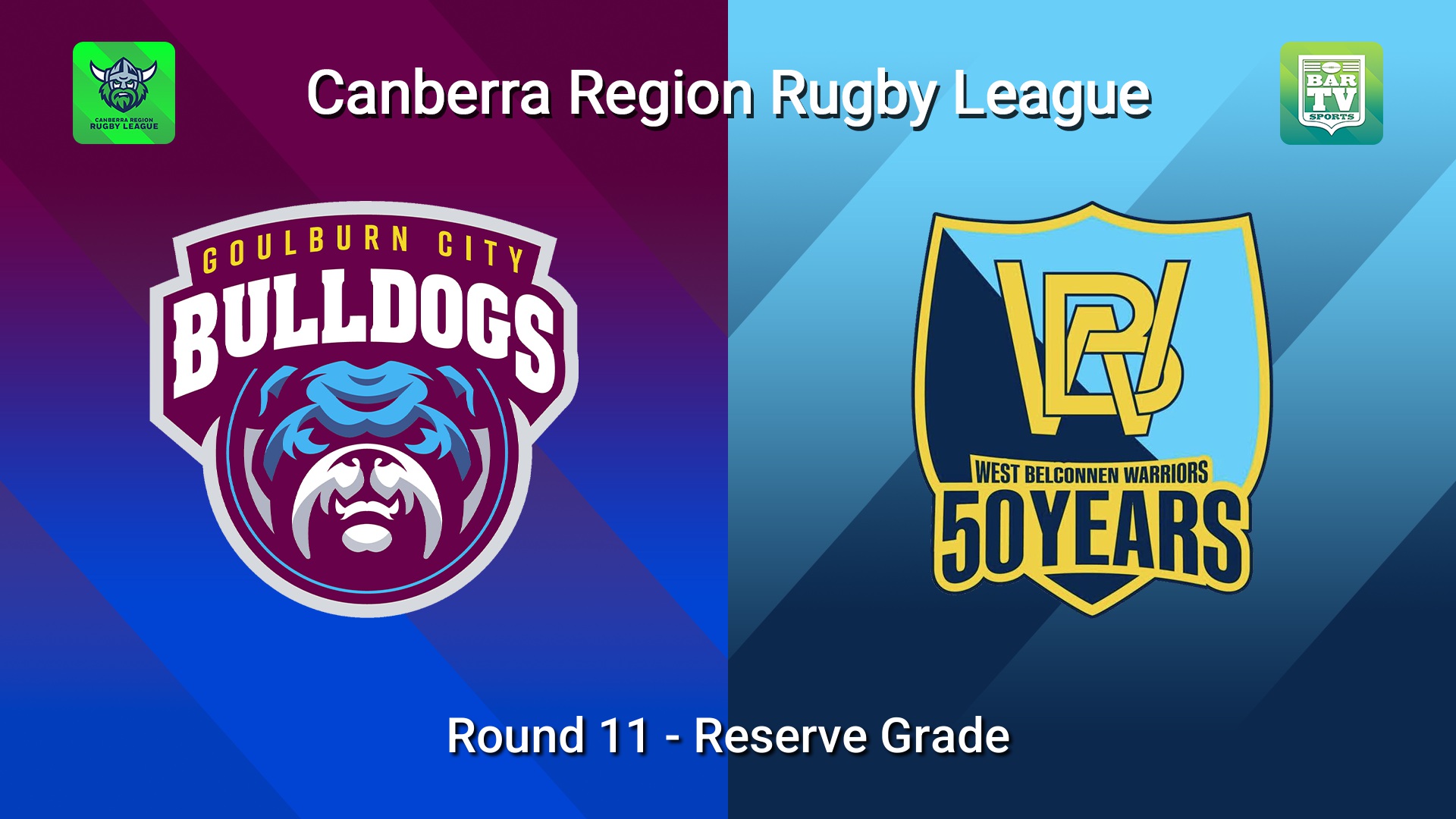 260829-video-Canberra Round 11 - Reserve Grade - Goulburn City Bulldogs v West Belconnen Warriors Slate Image