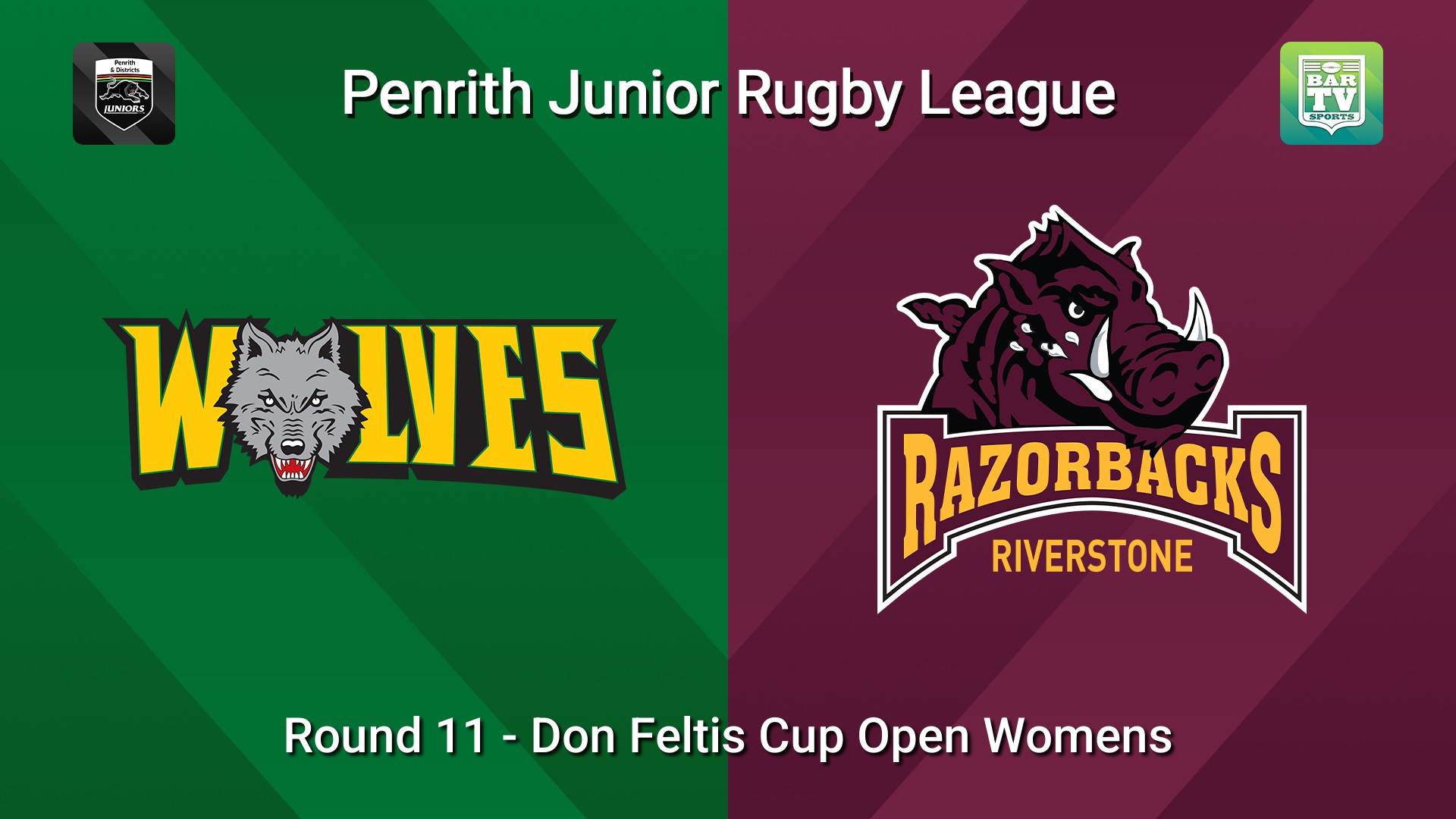 260704-video-Penrith & District Junior Rugby League Round 11 - Don Feltis Cup Open Womens - Windsor Wolves v Riverstone Slate Image