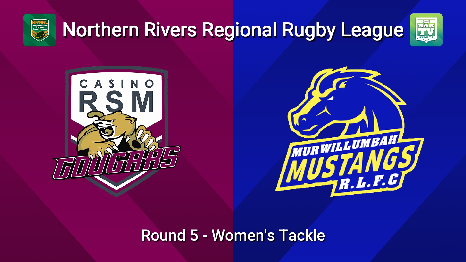 260517-video-Northern Rivers Round 5 - Women's Tackle - Casino RSM Cougars v Murwillumbah Mustangs Slate Image