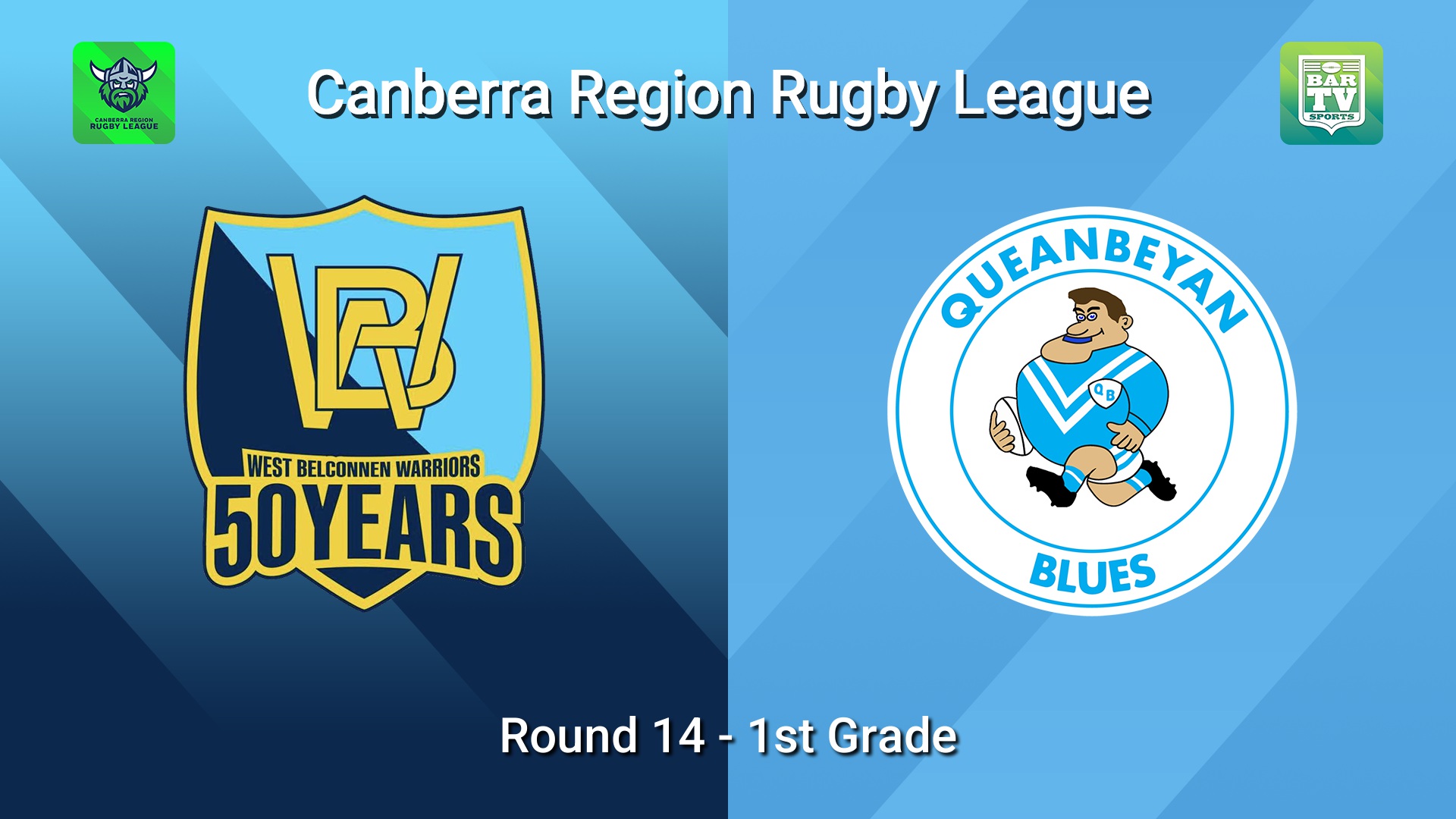 260726-video-Canberra Round 14 - 1st Grade - West Belconnen Warriors v Queanbeyan Blues Slate Image