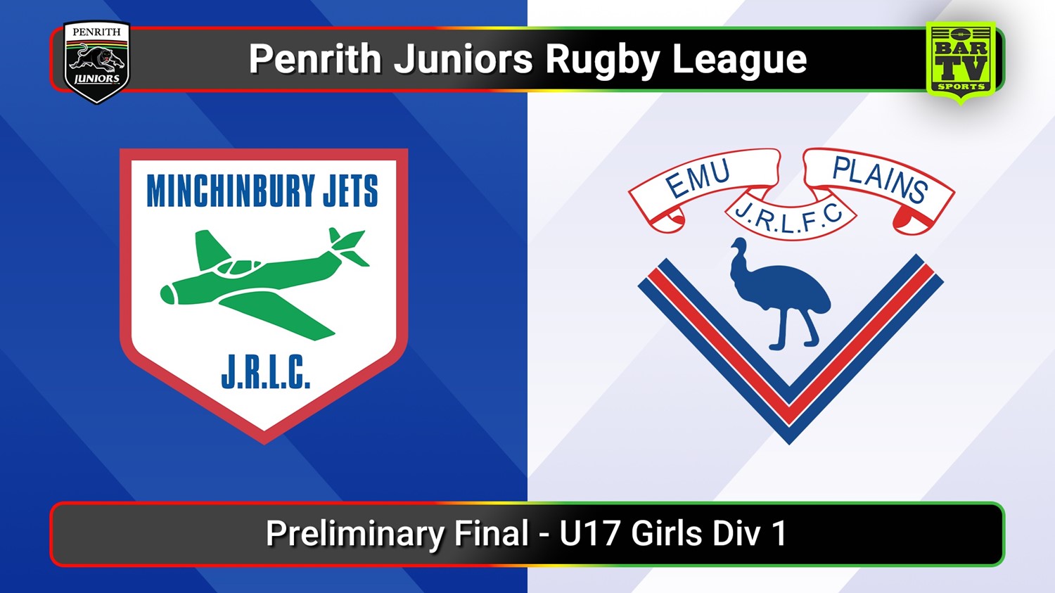 250830-video-Penrith & District Junior Rugby League Preliminary Final - U17 Girls Div 1 - Minchinbury v Emu Plains Slate Image