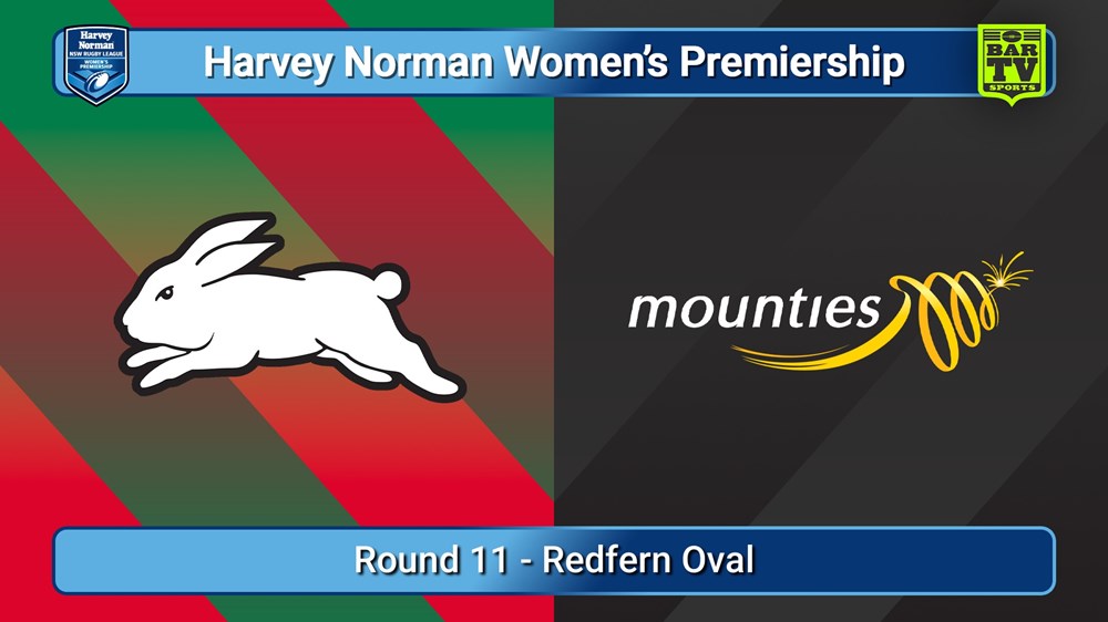 250913-video-Harvey Norman NSW Women's Premiership Round 11 - South Sydney Rabbitohs v Mounties Slate Image