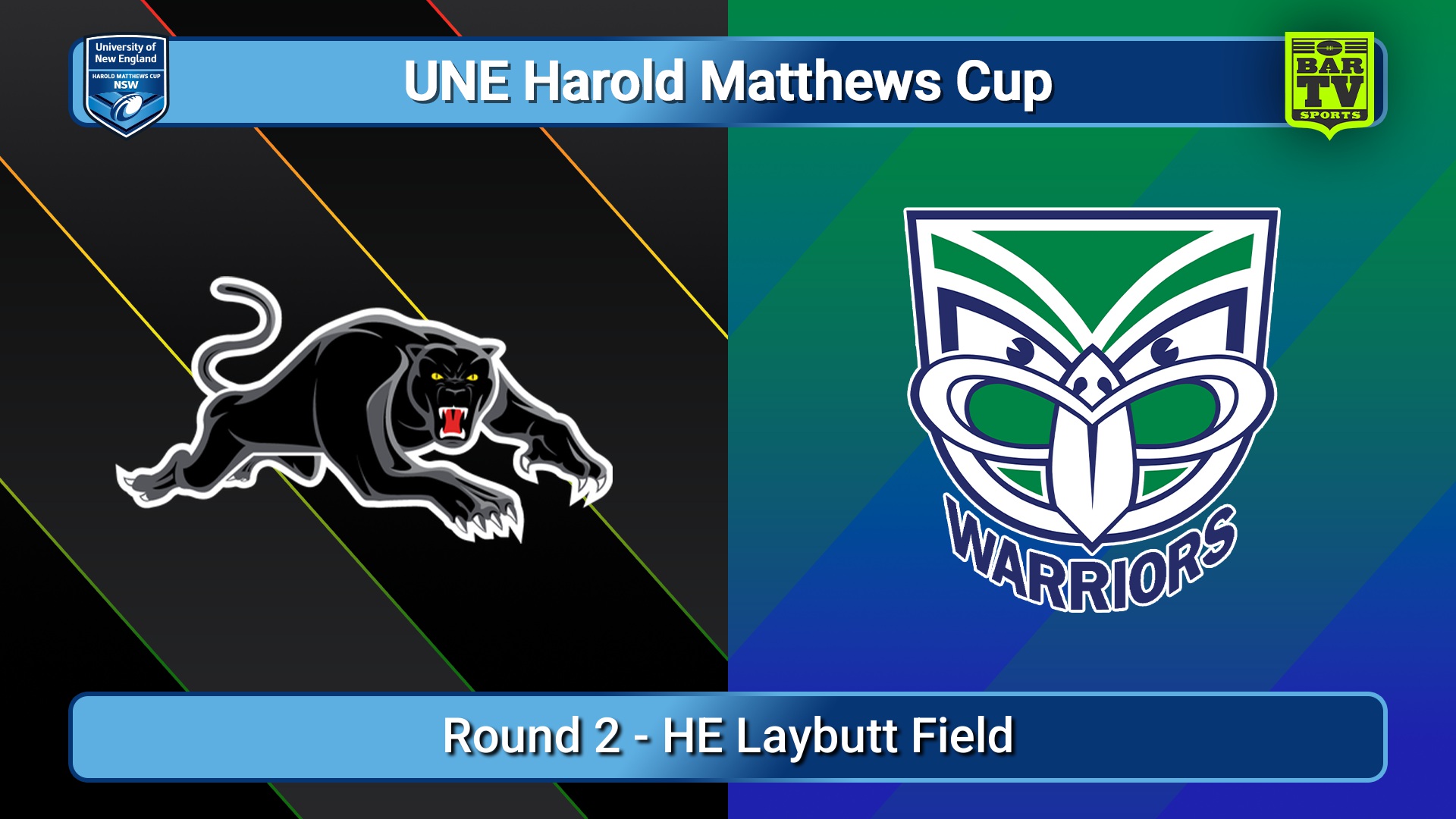 250209-video-UNE Harold Matthews Cup Round 2 - Penrith Panthers v New Zealand Warriors Slate Image