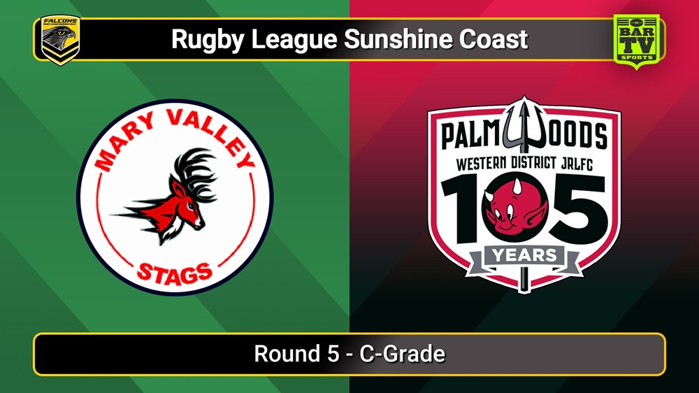 250510-video-Sunshine Coast RL Round 5 - C-Grade - Mary Valley Stags v Palmwoods Devils Slate Image
