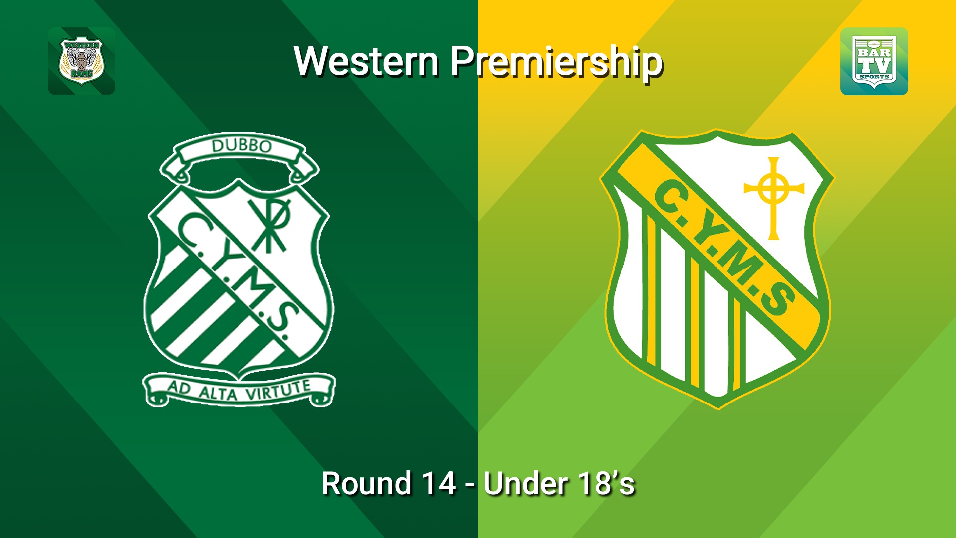 260802-video-Western Premiership Round 14 - Under 18’s - Dubbo CYMS v Orange CYMS Slate Image