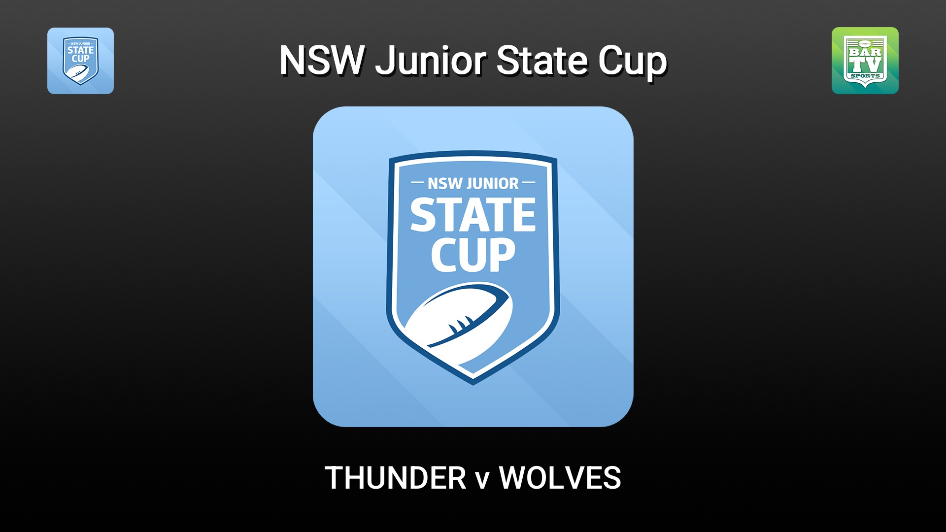260301-video-NSW Junior State Cup Round 1 - State Final 16 Boys - THUNDER v WOLVES Minigame Slate Image