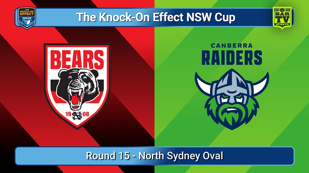 250615-video-The Knock-On Effect NSW Cup Round 15 - North Sydney Bears v Canberra Raiders Slate Image