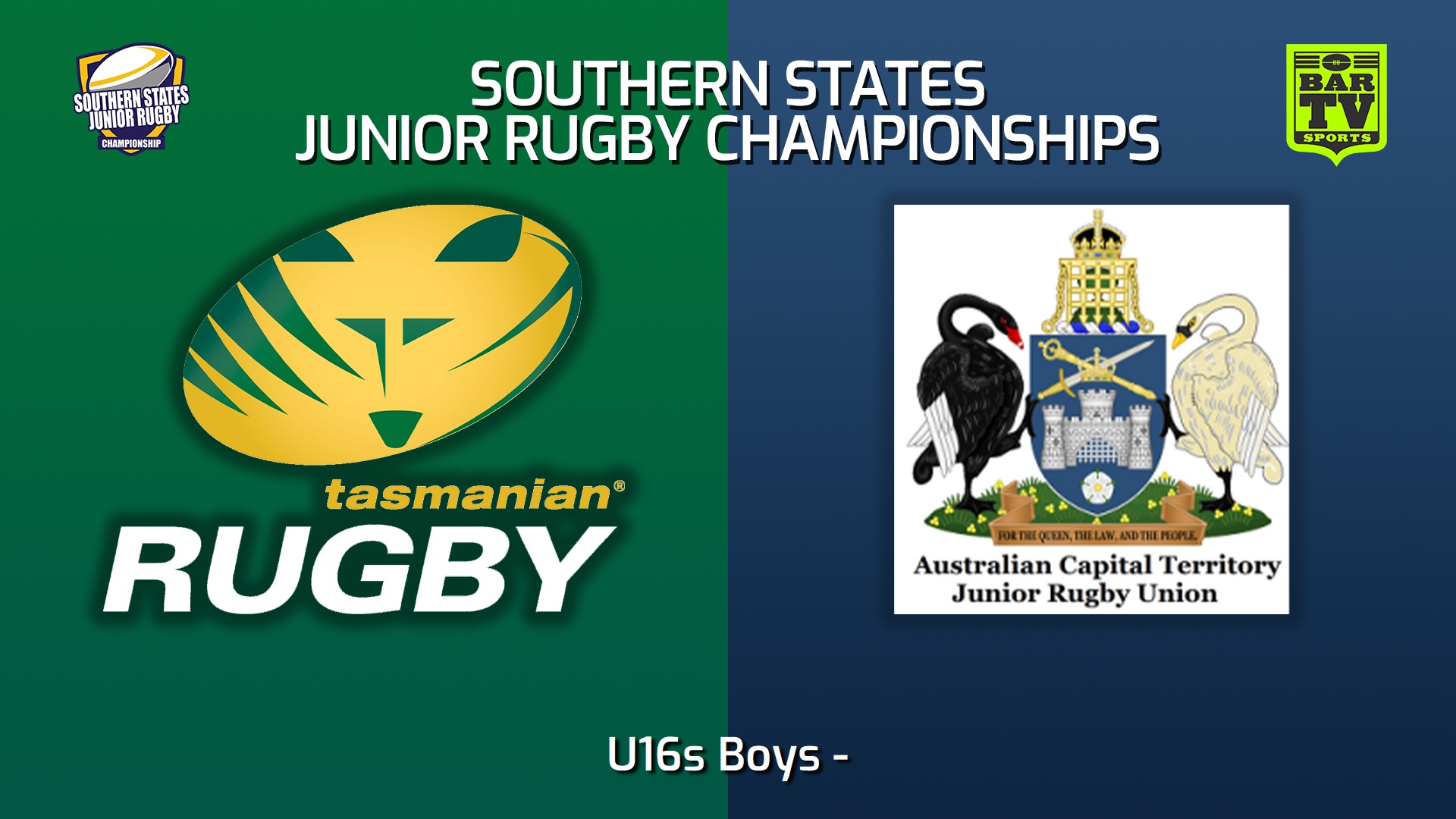 230714-Southern States Junior Rugby Championships U16s Boys - Tasmania v ACTJRU Slate Image
