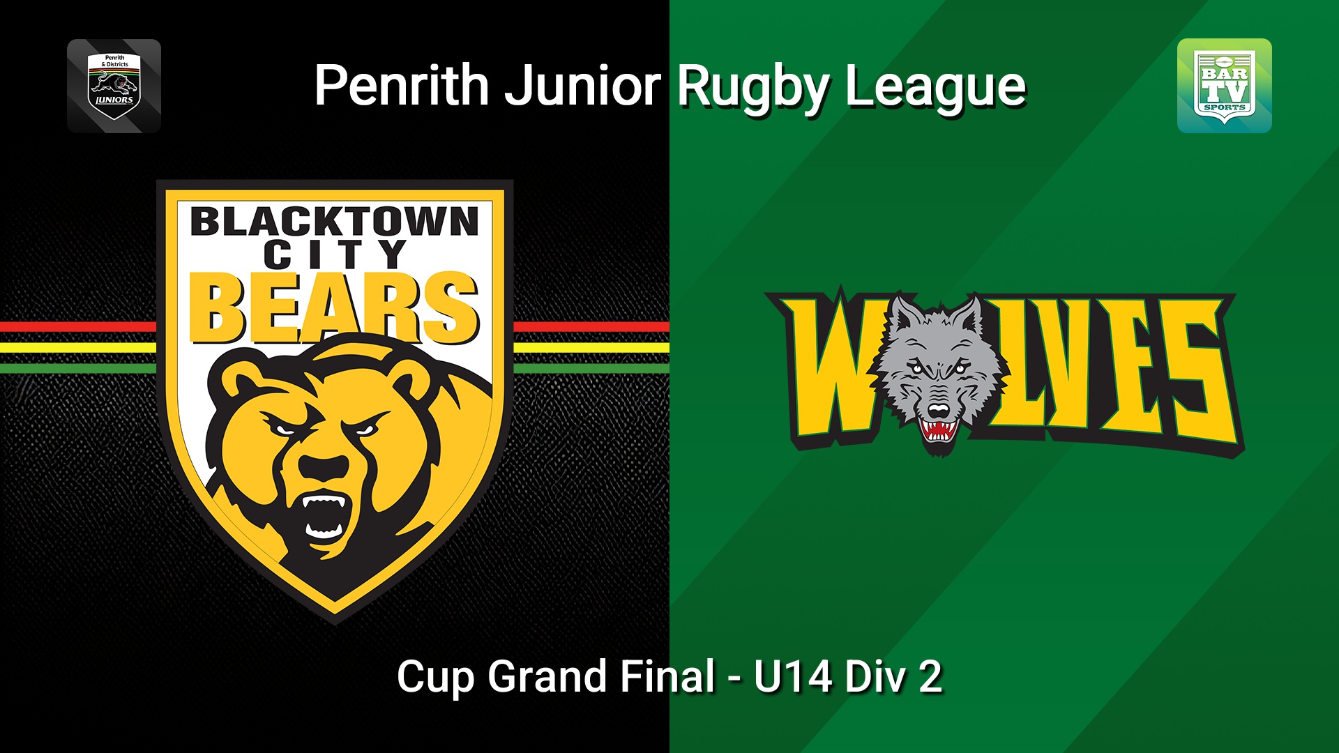 260905-video-Penrith & District Junior Rugby League Cup Grand Final - U14 Div 2 - Blacktown City v Windsor Wolves Slate Image