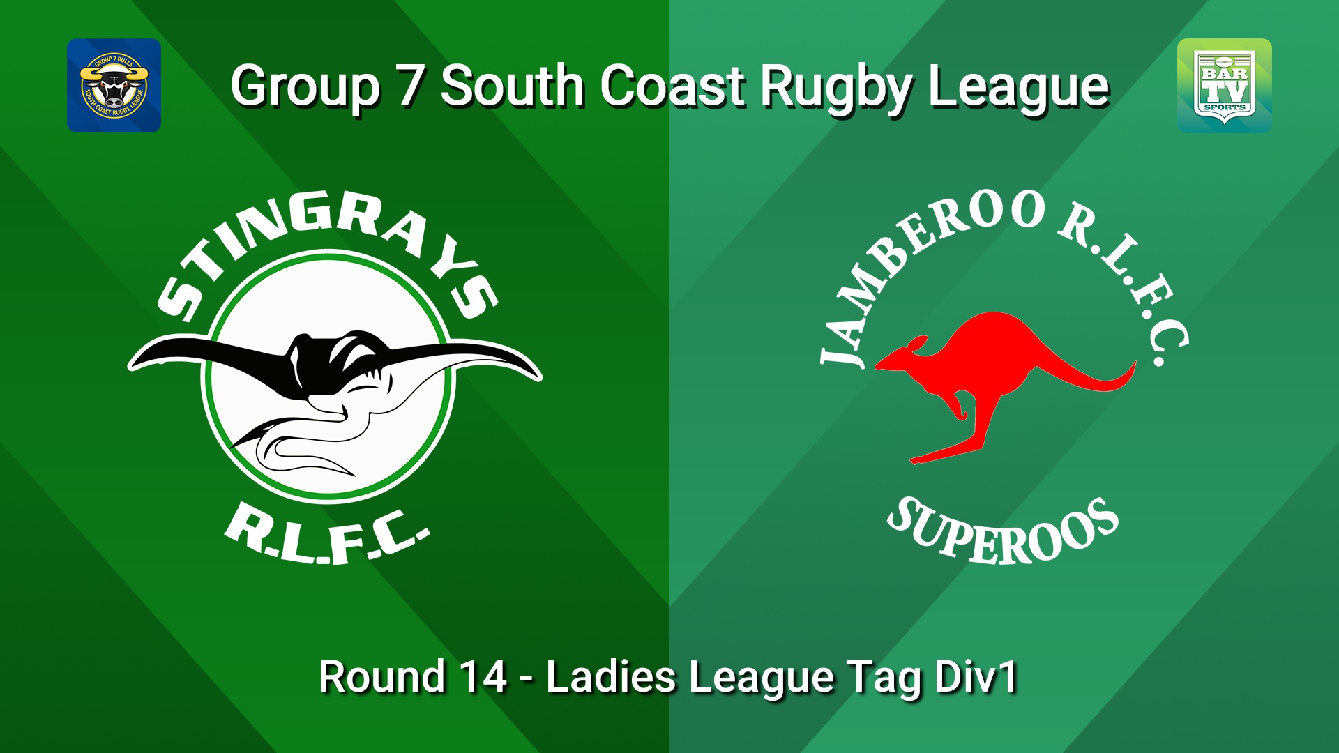 260802-video-South Coast Round 14 - Ladies League Tag Div1 - Stingrays of Shellharbour v Jamberoo Superoos Slate Image