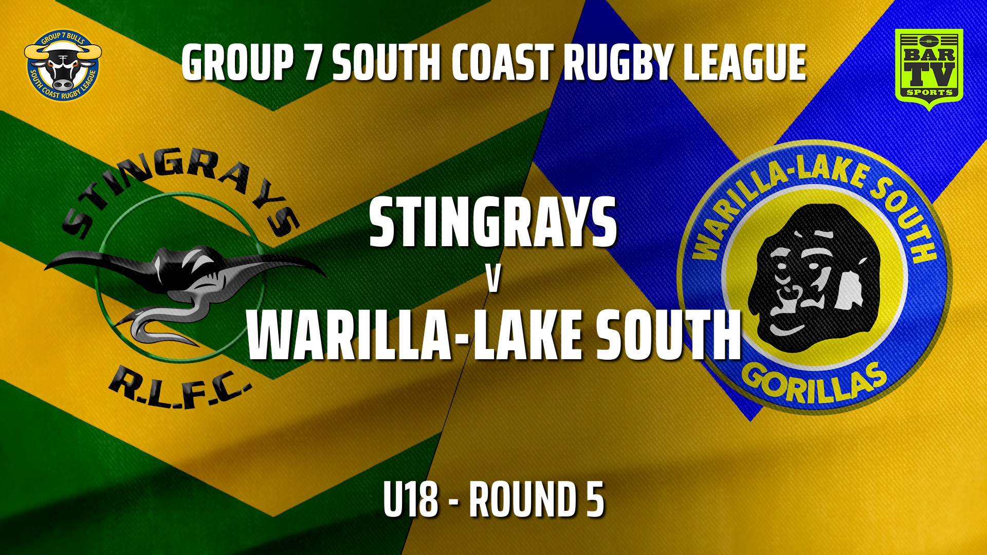 210516-Group 7 RL Round 5 - U18 - Stingrays of Shellharbour v Warilla-Lake South Slate Image