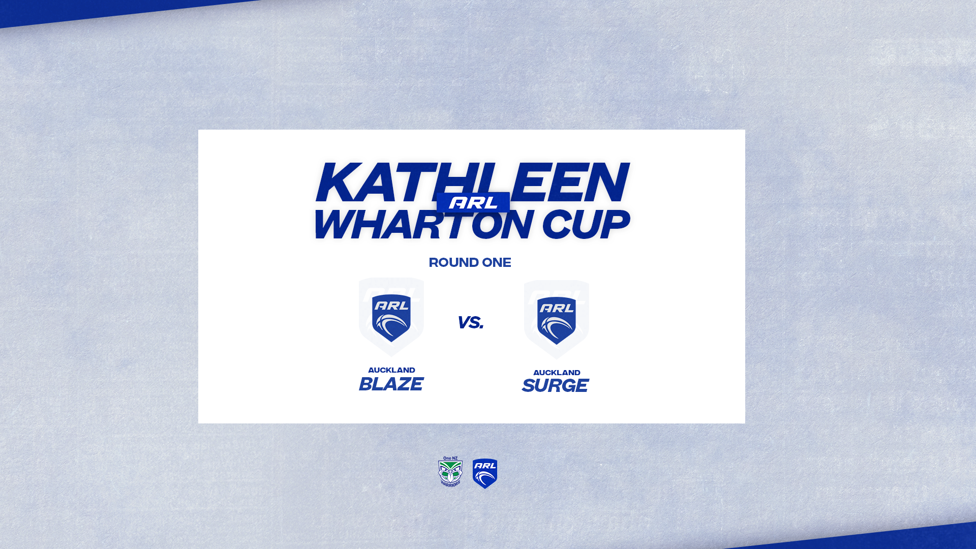 260131-video-ARL Pathways ROUND 1 - Kath Wharton Cup - Blaze v Surge Slate Image