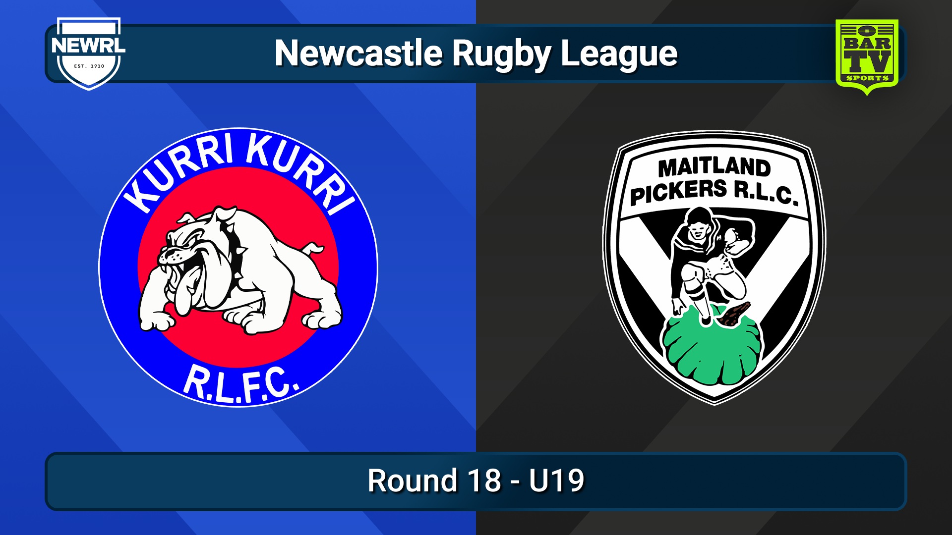 250823-video-Newcastle RL Round 18 - U19 - Kurri Kurri Bulldogs v Maitland Pickers Slate Image