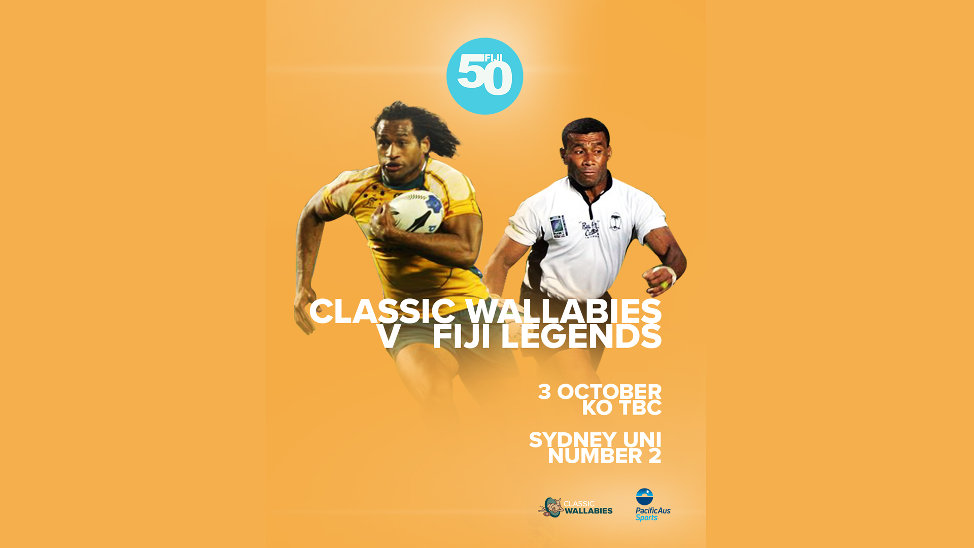 Shute Shield Exhibition Rugby 7s - Classic Wallabies v Fiji Slate Image