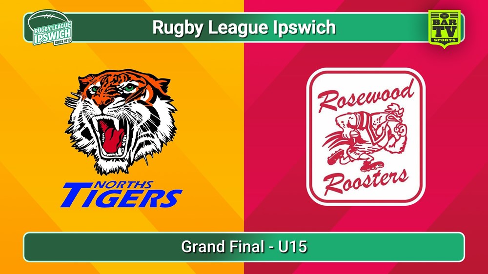 250913-video-Rugby League Ipswich Grand Final - U15 - Norths Tigers v Rosewood Slate Image