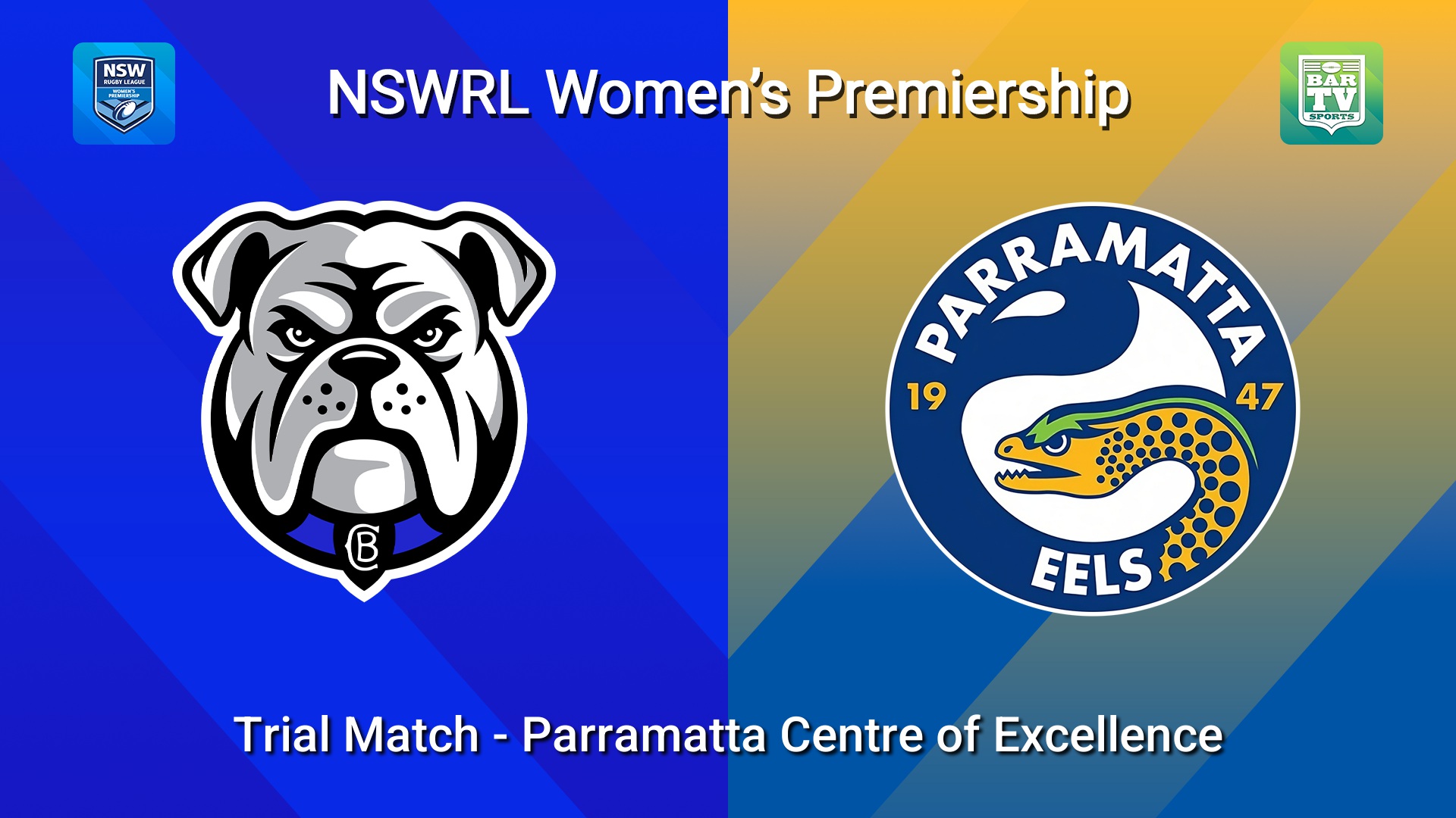 260530-video-NSW Women's Premiership Trial Match - Canterbury-Bankstown Bulldogs v Parramatta Eels Slate Image