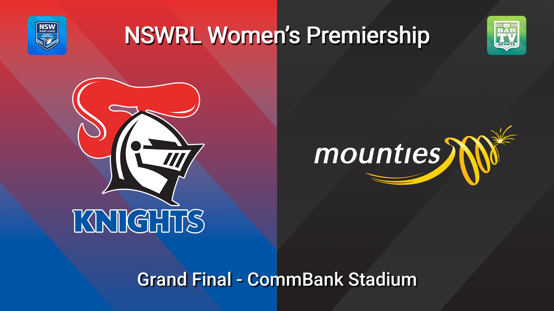 260926-video-NSW Women's Premiership Grand Final - Newcastle Knights v Mounties Slate Image