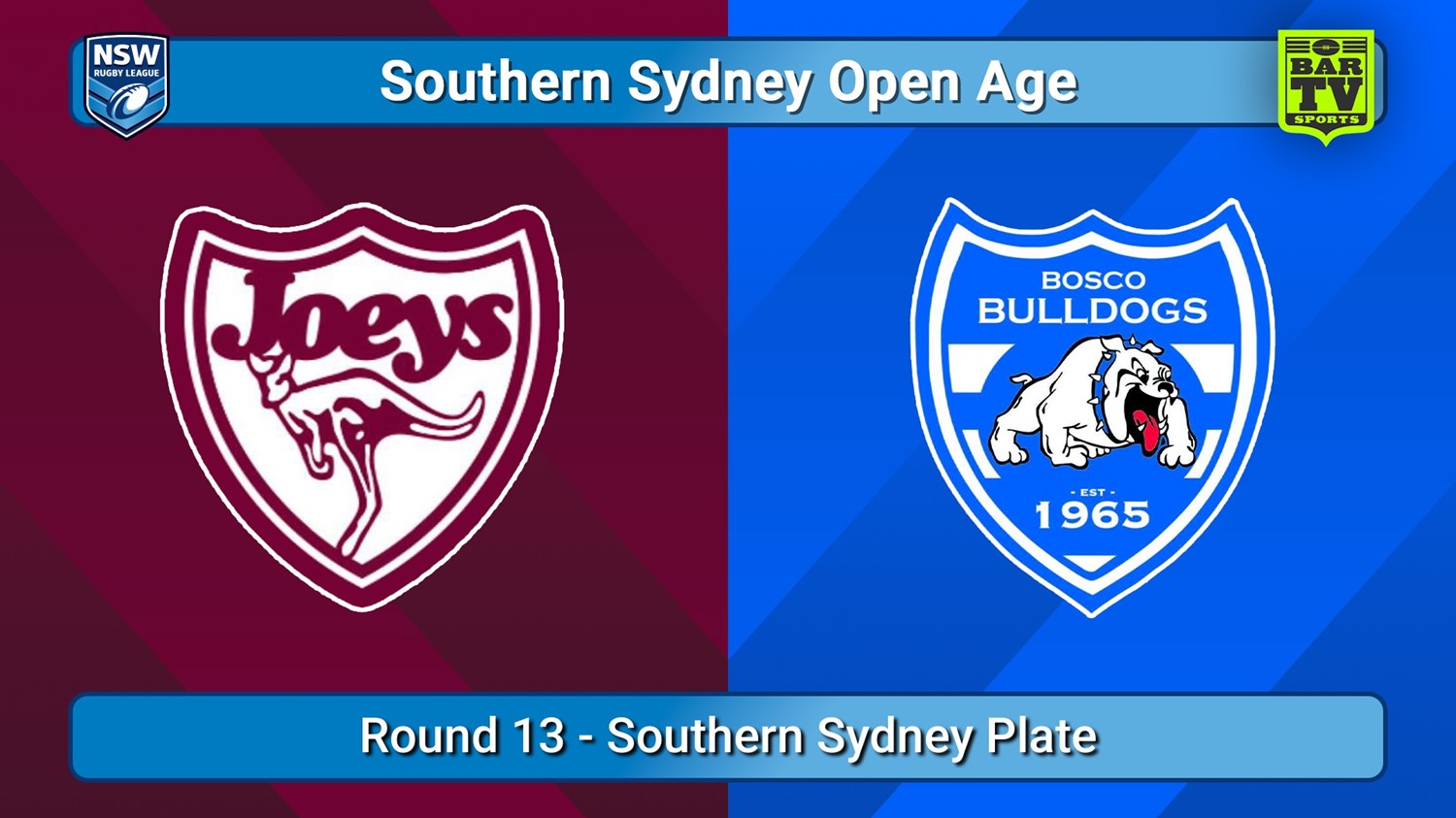 250719-video-S. Sydney Open Round 13 - Southern Sydney Plate - St Josephs v St John Bosco Bulldogs Slate Image