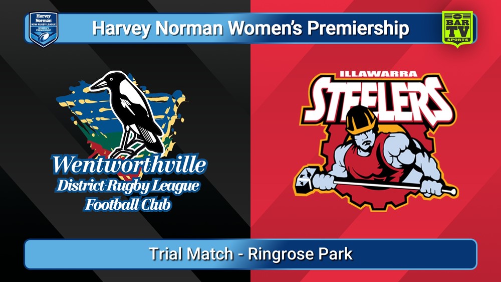 250622-video-Harvey Norman NSW Women's Premiership Trial Match - Wentworthville Magpies  v Illawarra Steelers Slate Image
