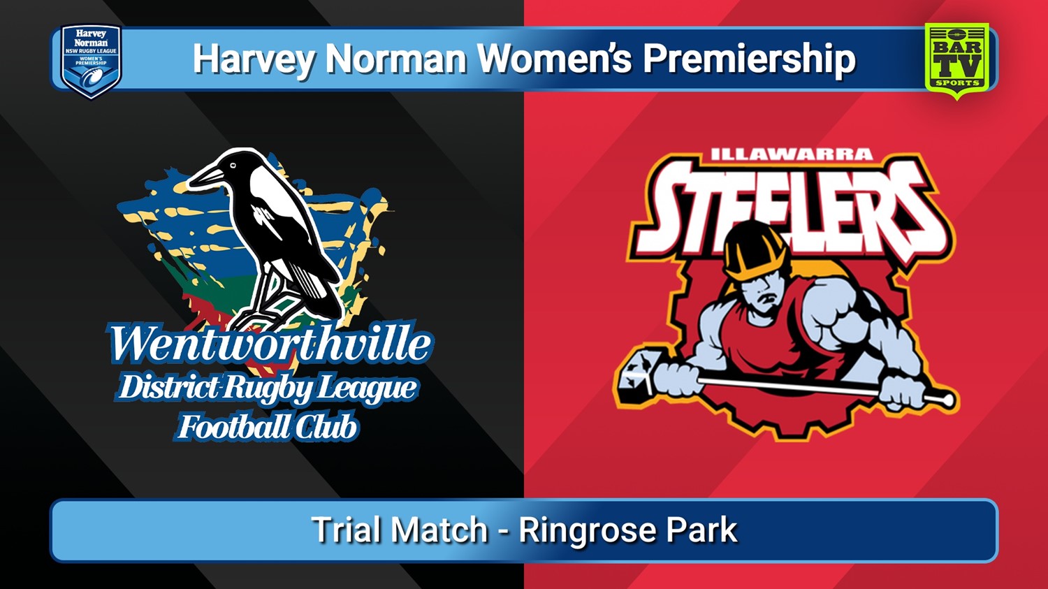 250622-video-Harvey Norman NSW Women's Premiership Trial Match - Wentworthville Magpies  v Illawarra Steelers Slate Image