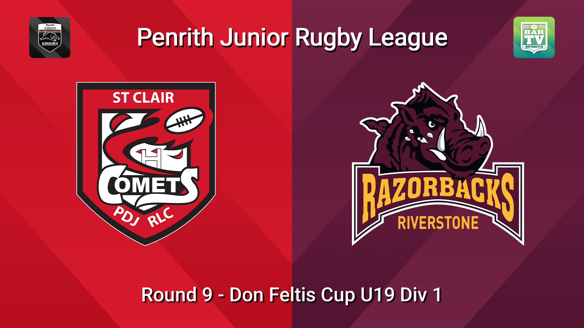260620-video-Penrith & District Junior Rugby League Round 9 - Don Feltis Cup U19 Div 1 - St Clair v Riverstone Slate Image