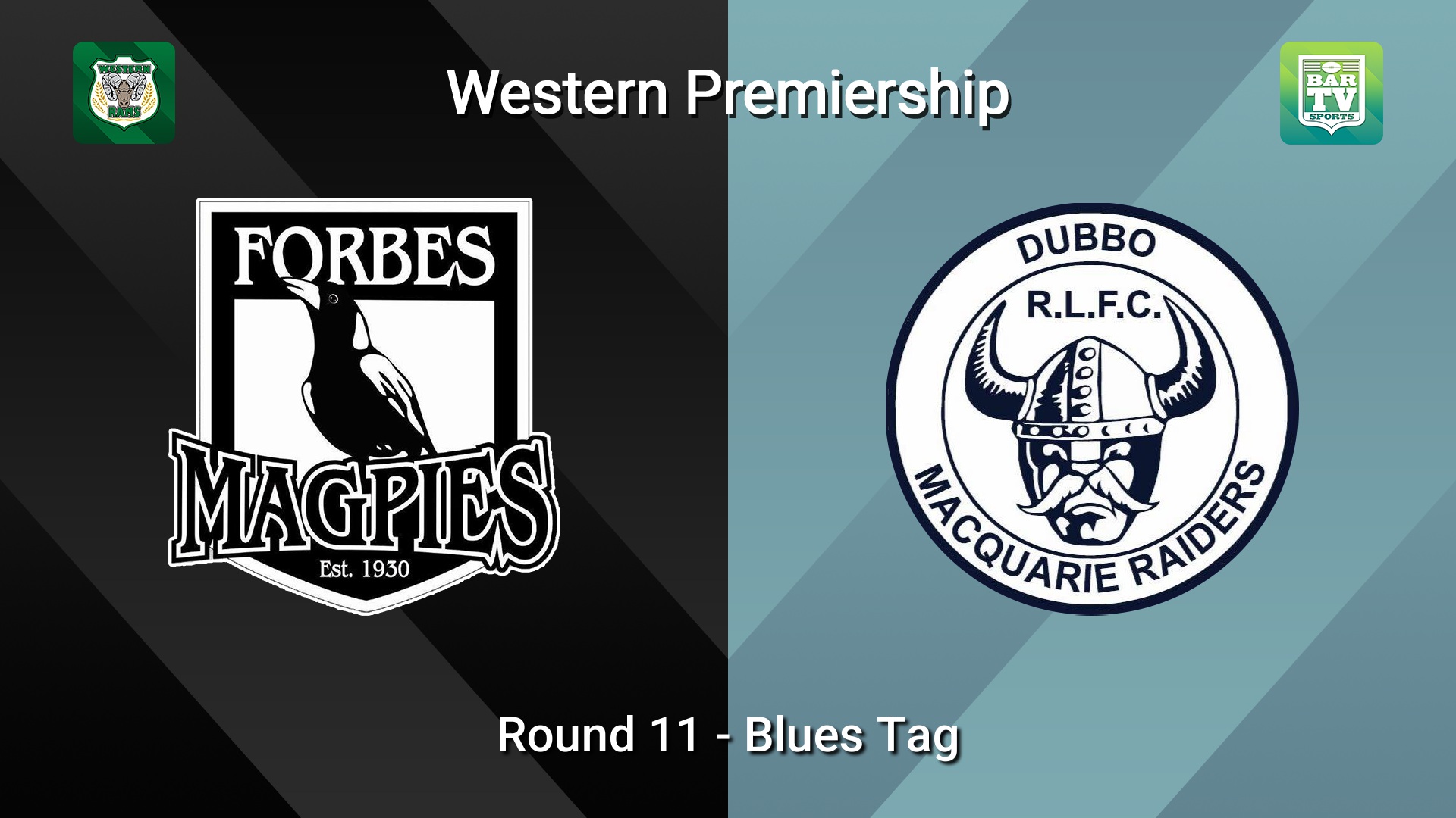 260705-video-Western Premiership Round 11 - Blues Tag - Forbes Magpies v Dubbo Macquarie Raiders Slate Image