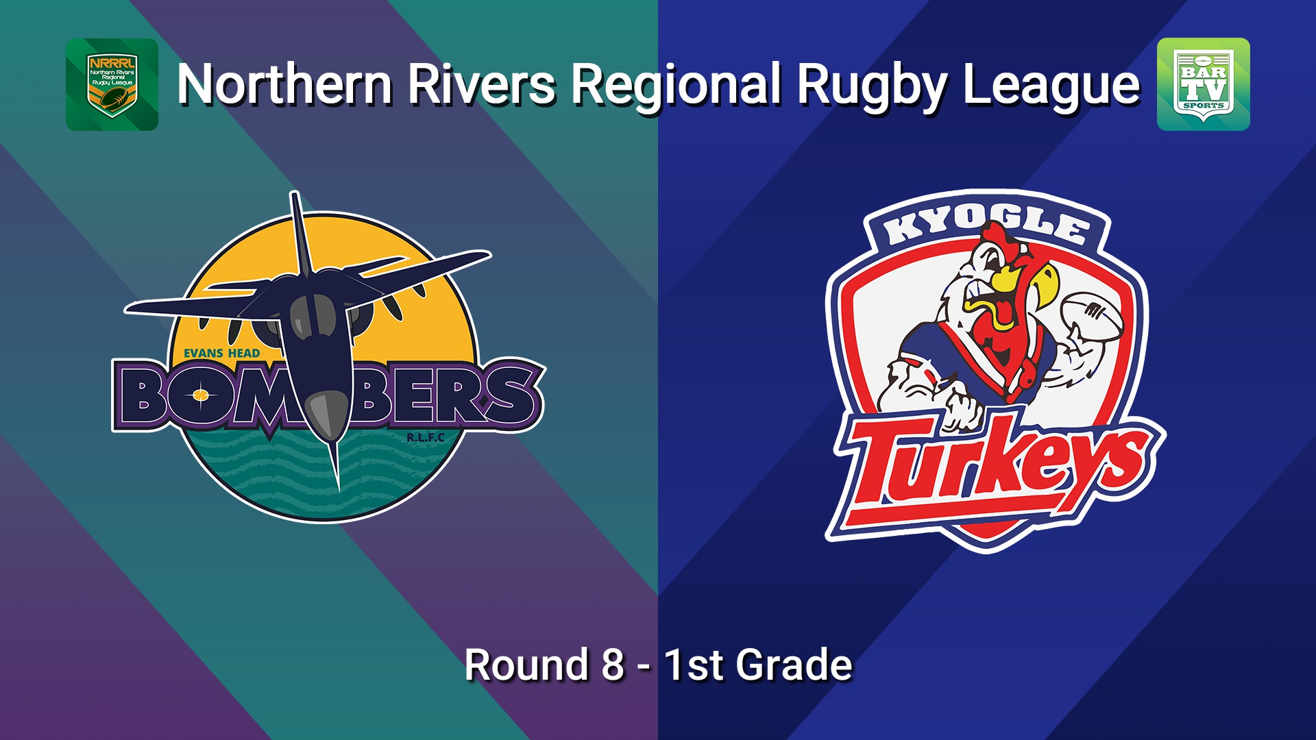 260613-video-Northern Rivers Round 8 - 1st Grade - Evans Head Bombers v Kyogle Turkeys Slate Image