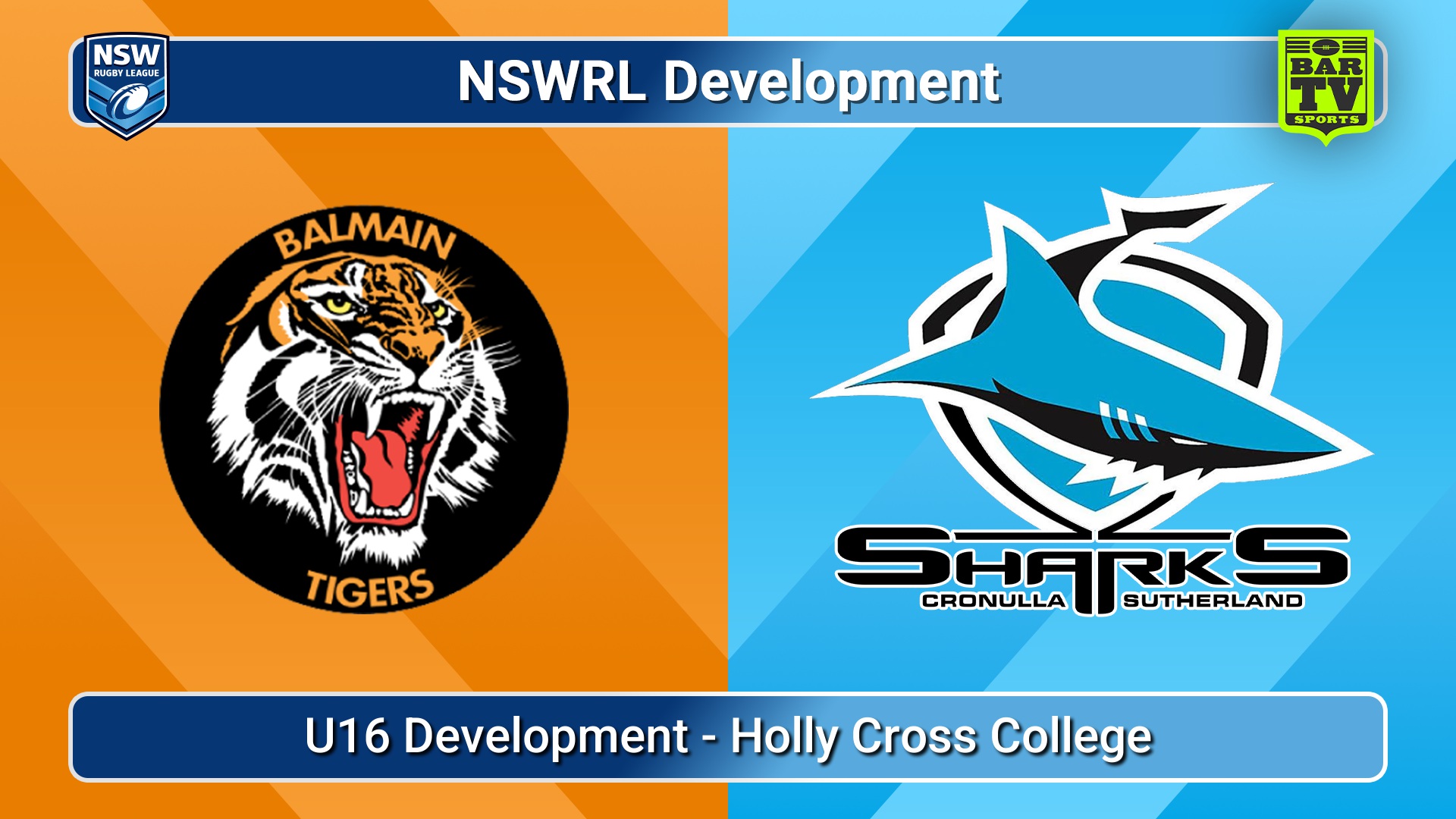 260314-video-NSWRL Development Trial Match - U16 Development - Balmain Tigers v Cronulla-Sutherland Sharks Slate Image